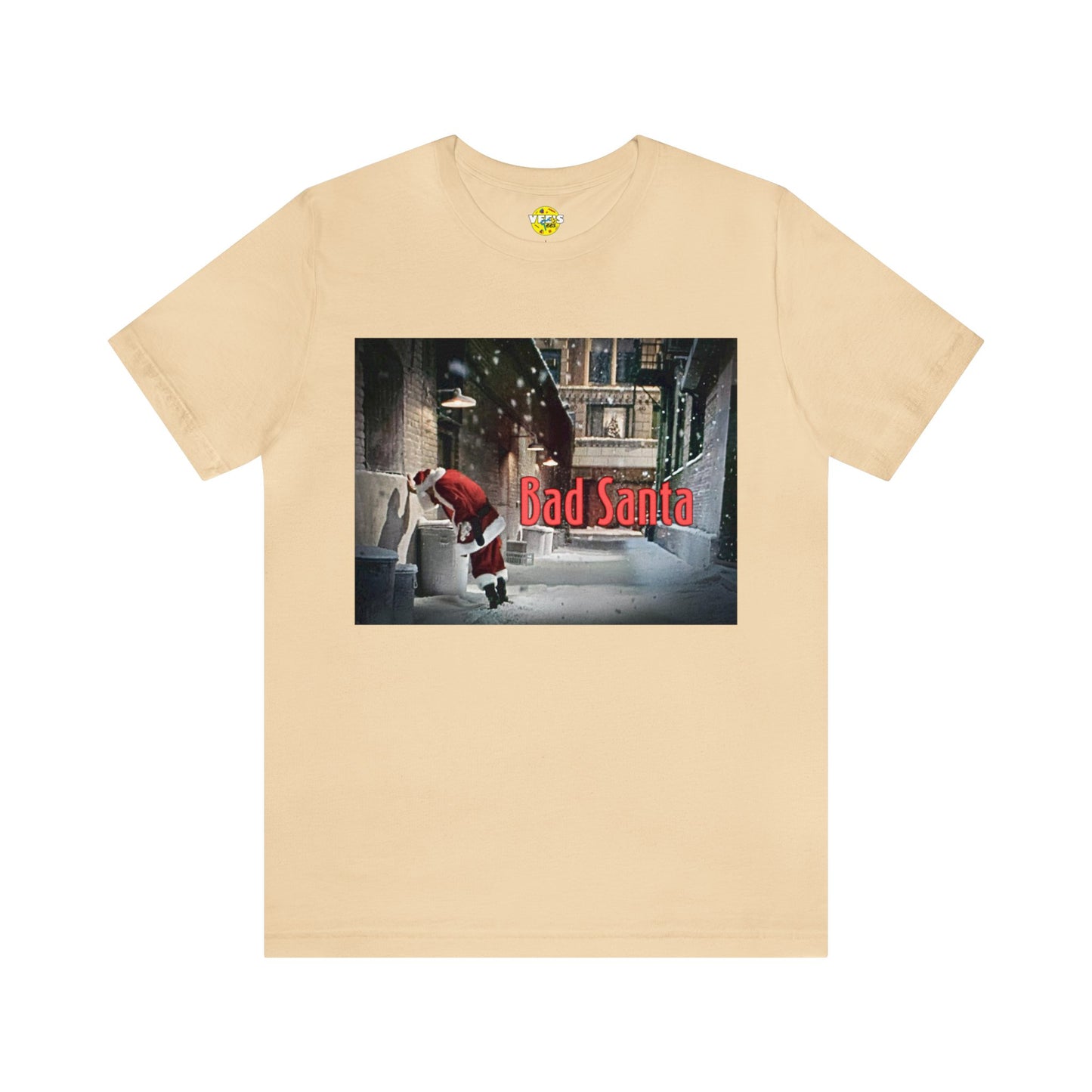 Bad Santa - Quirky Short Sleeve T-Shirt - Movie Scene Tee