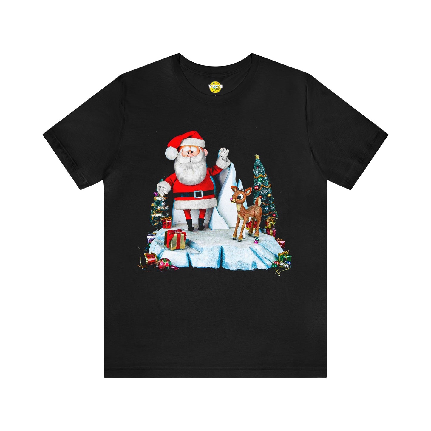 Christmas Cartoon Tshirt - Rudolph Christmas Shirt - Rudolph Santa Tshirt - Christmas Movie Shirt - Rudolph the Red Nosed Reindeer Tshirt