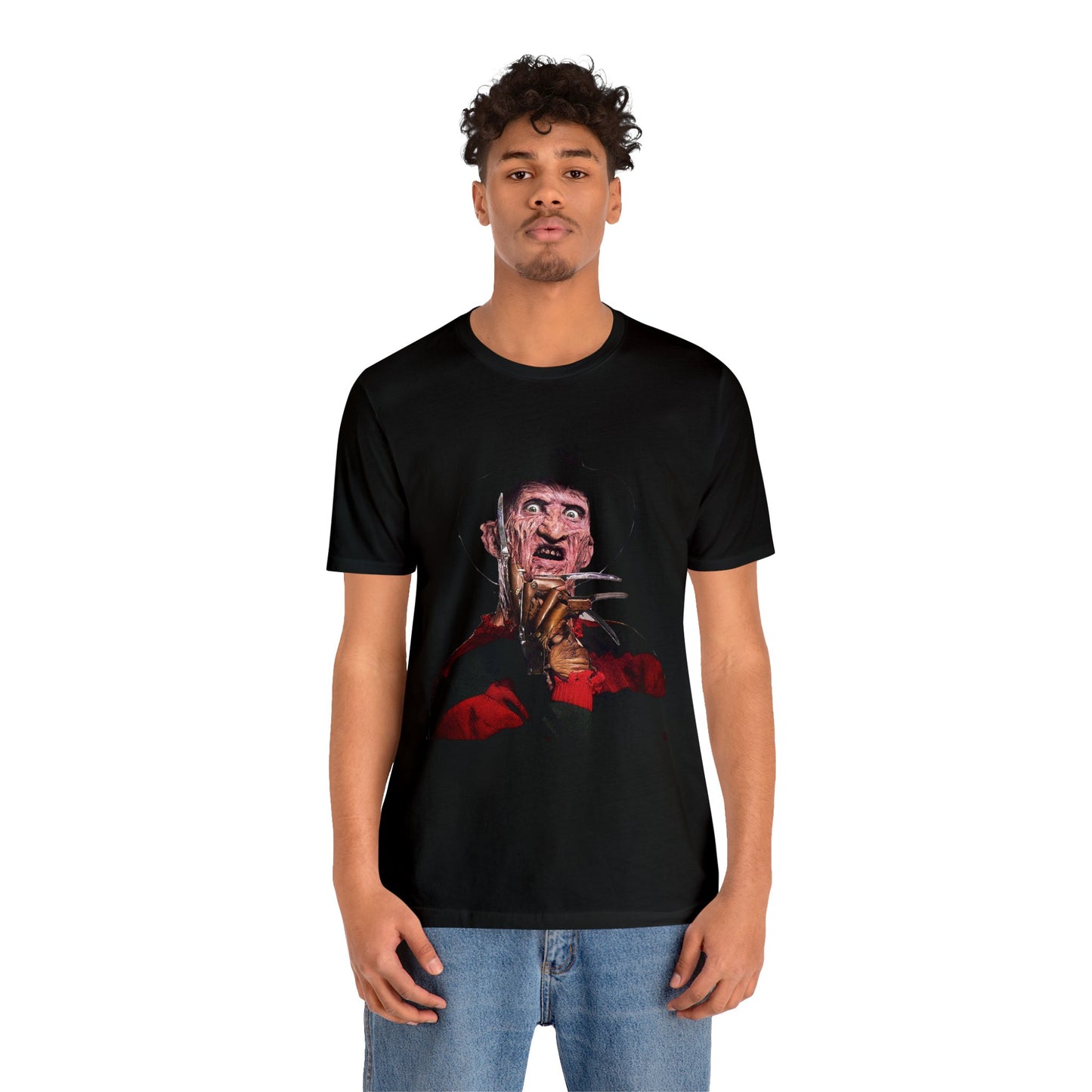 Halloween Freddy Krueger Short Sleeve T-Shirt - Horror Icon Tee, Nightmare on Elm Street Graphic Shirt