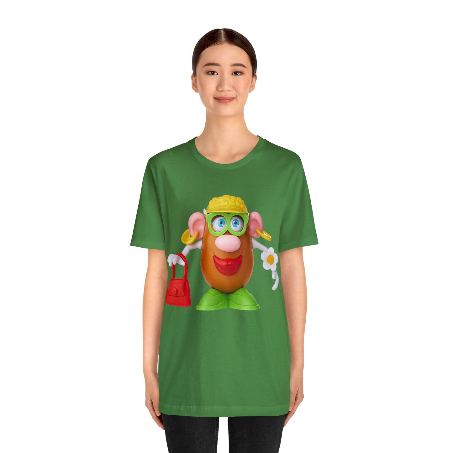 Classic Mrs. Potato Head Retro Tee - Vintage Nostalgic Retro Iconic Childhood Character Shirt - Valentines Day Couple Toy Enthusiast Tshirt