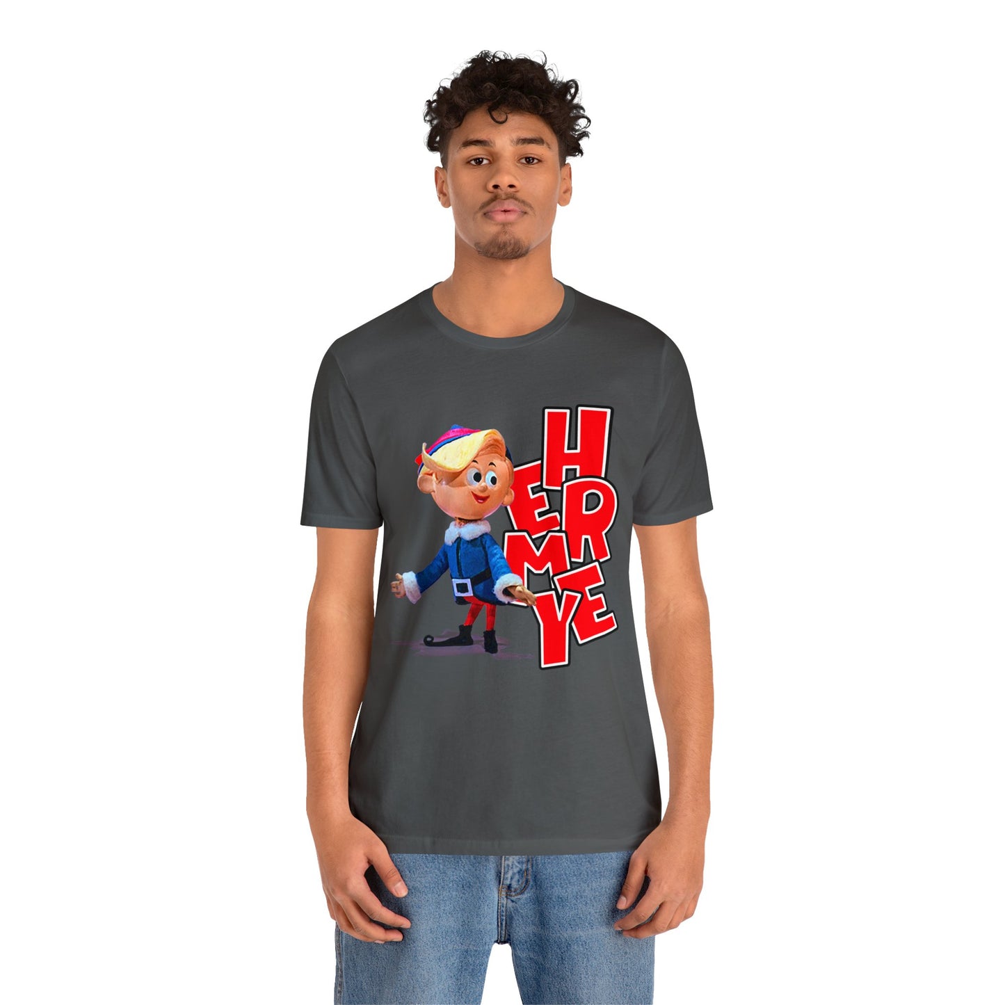 Rudolph the Red Nosed Reindeer Hermey tee - Rudolph Christmas Movie Hermey tee - Misfit Toys Hermey tee - Rudolph Hermey shirt