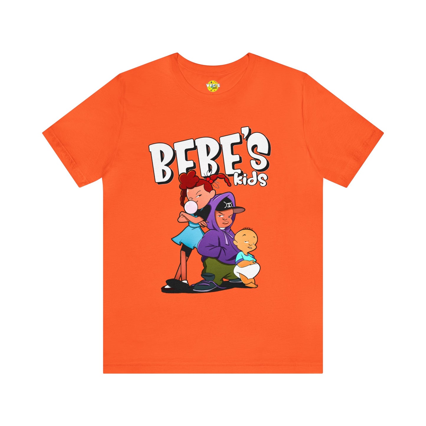 Bebe's Kids Retro Cartoon Short Sleeve T-Shirt - 90s Nostalgia Tee