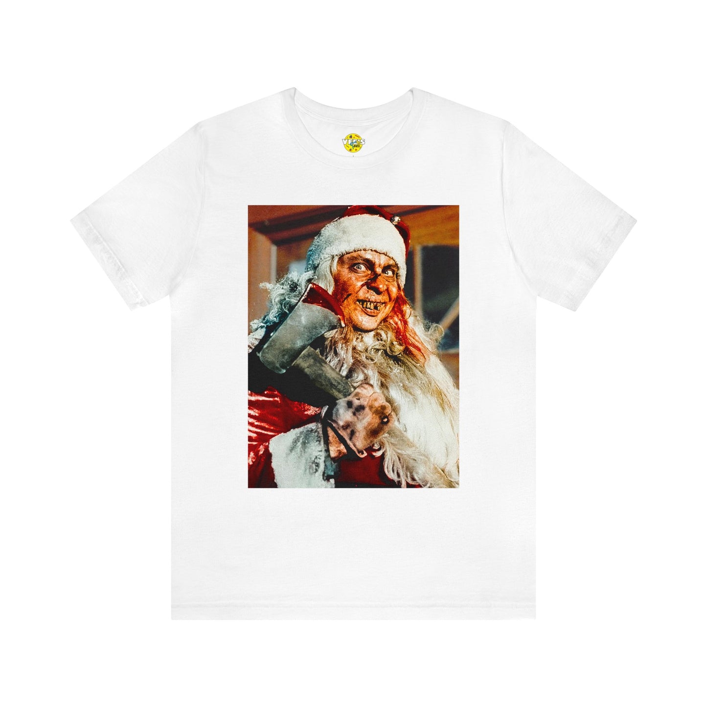 Santa Claus Tales from the Crypt Short Sleeve T-Shirt - Retro Christmas Tee