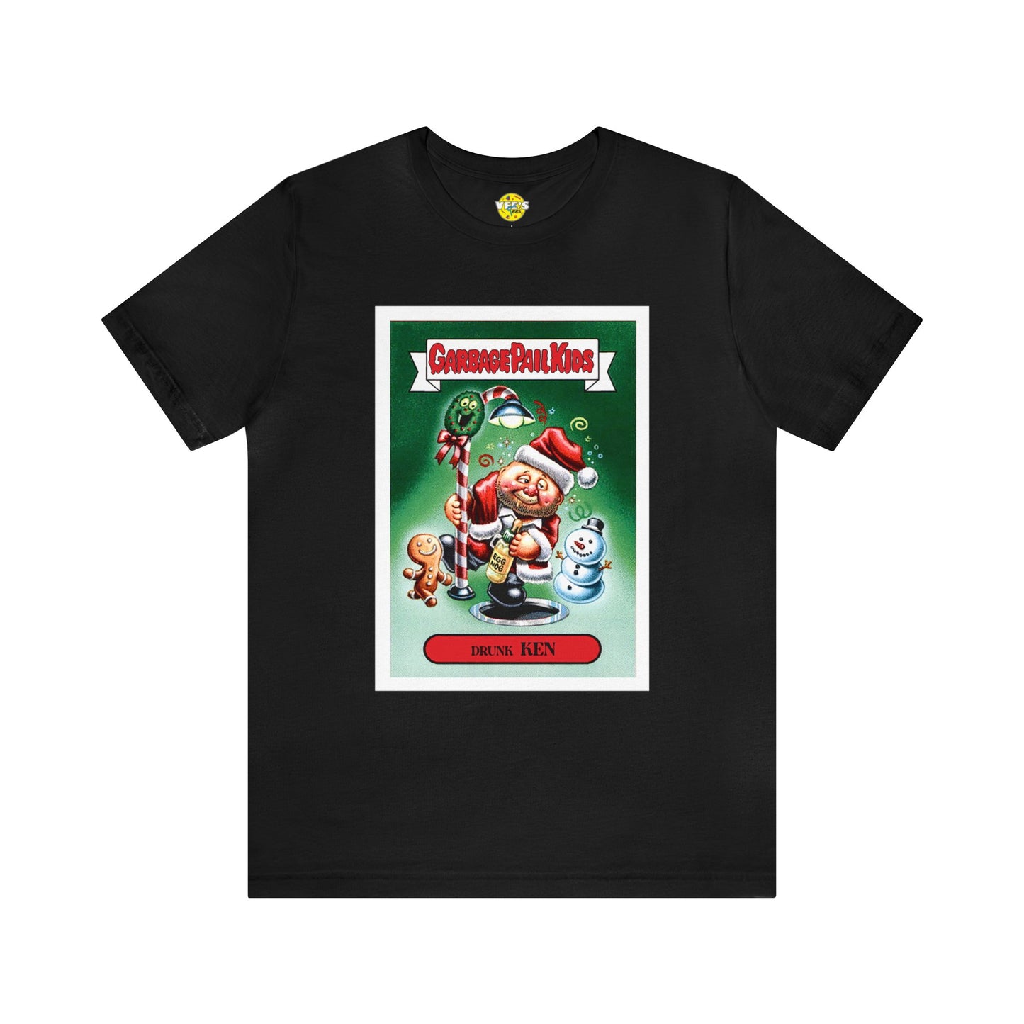 Garbage Pail Kids tshirt - Christmas Garbage Pail Kids tshirt - Drunk Ken Garbage Pail Kids tshirt - Garbage Pail Kid Drunk Ken tshirt