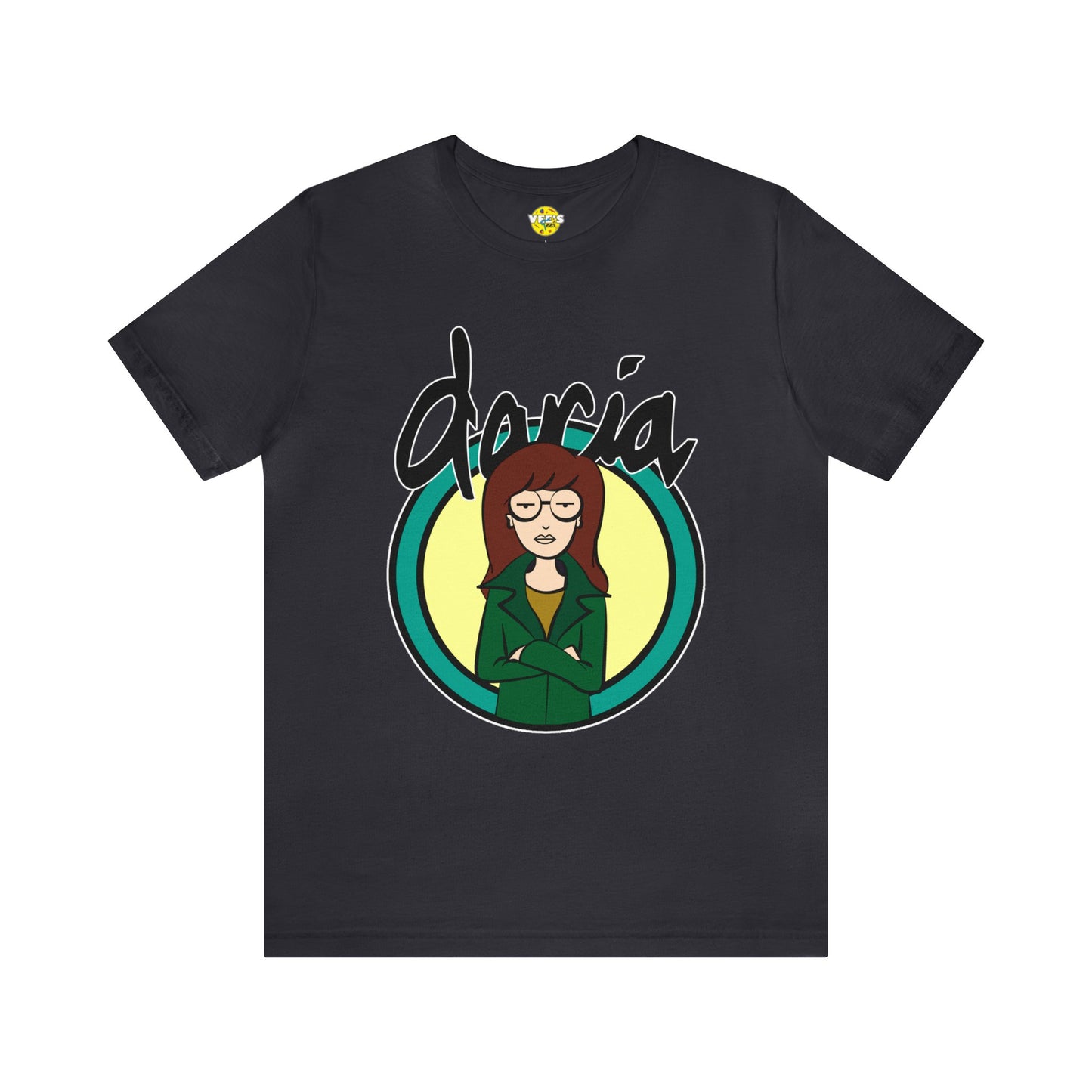 Daria Morgendorffer Short Sleeve T-Shirt - Vintage MTV Cartoon Shirt for Retro Fans