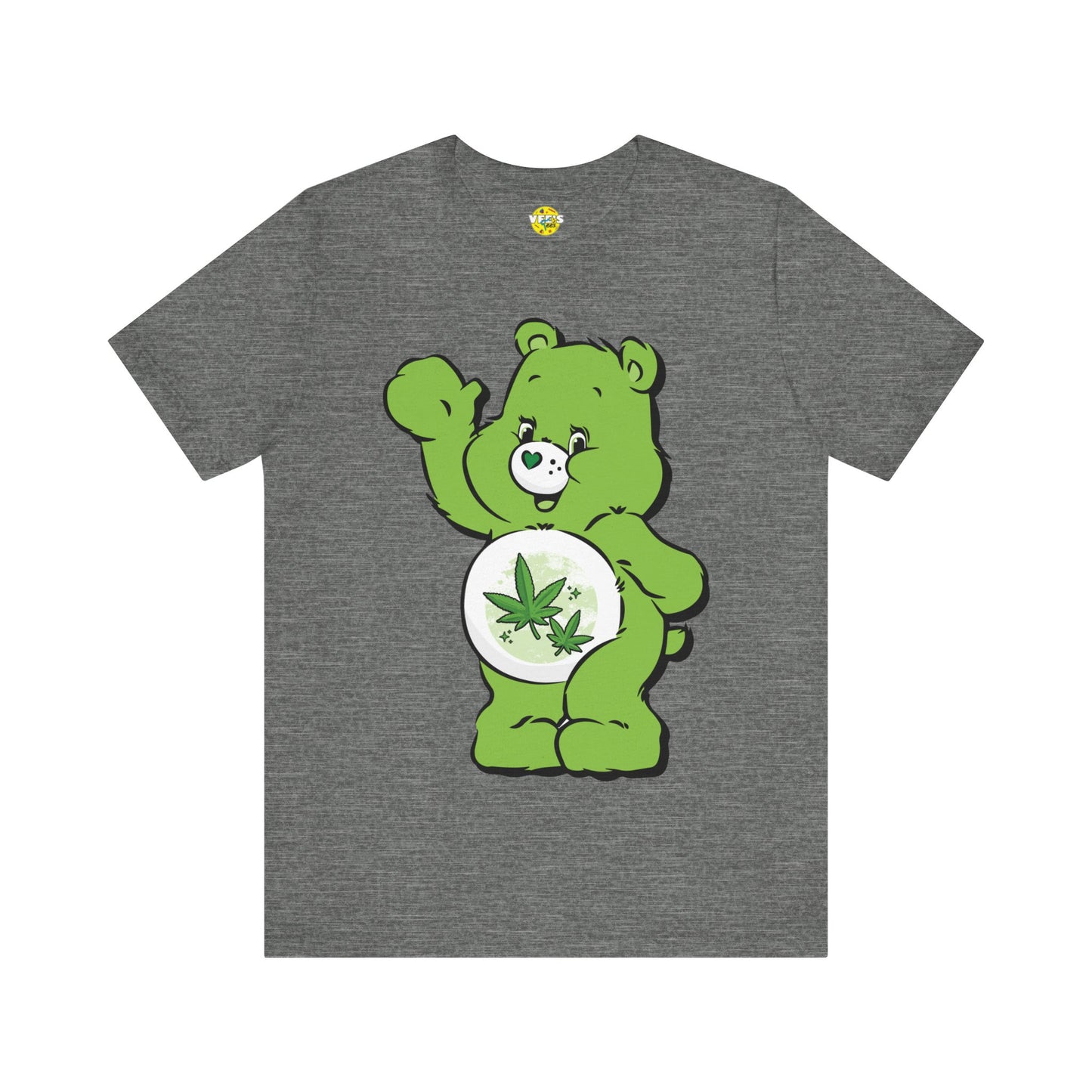 Green Care Bear 420 Tee