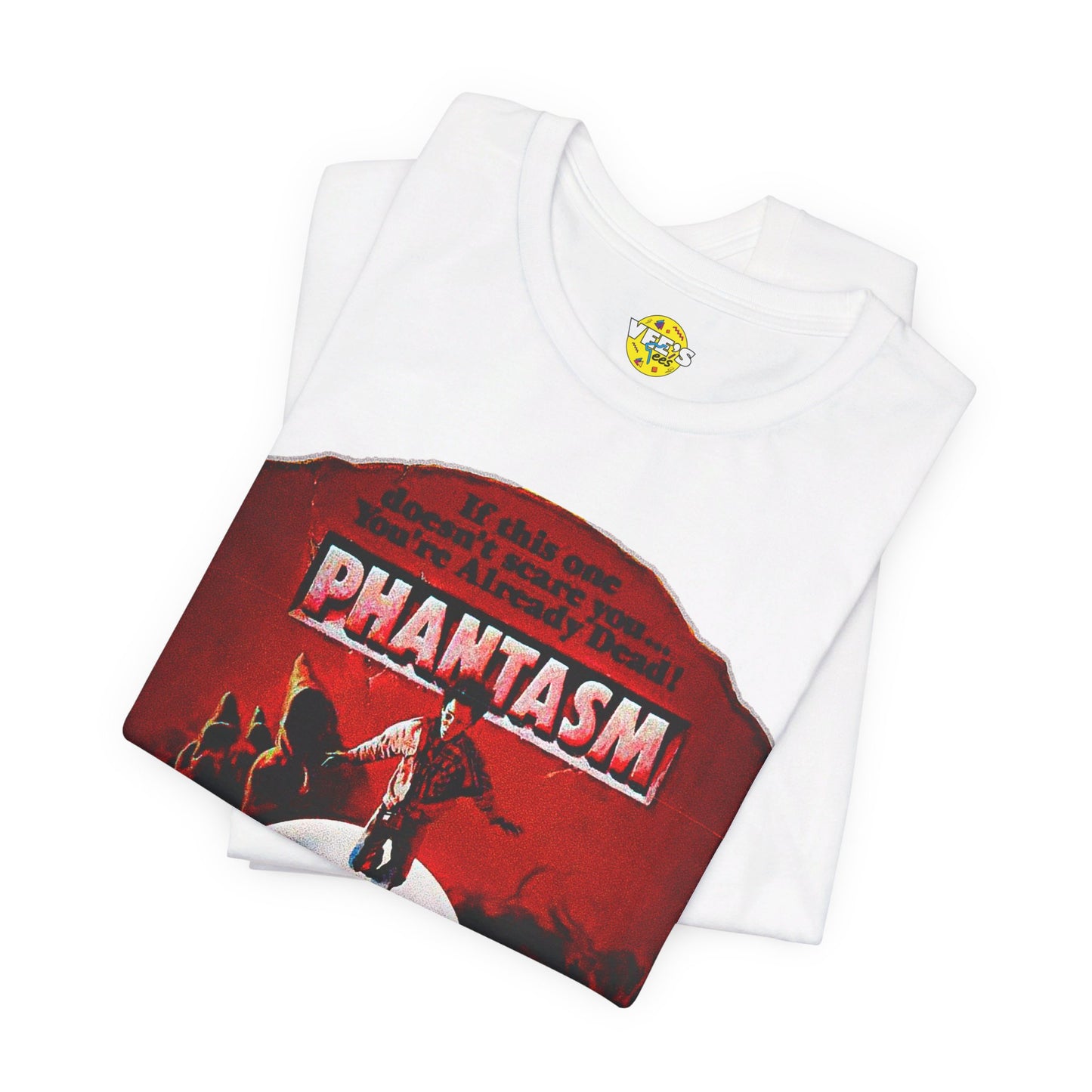 Halloween Phantasm Classic Horror Movie Poster Short Sleeve Unisex Tee | Cult Horror Film Tee