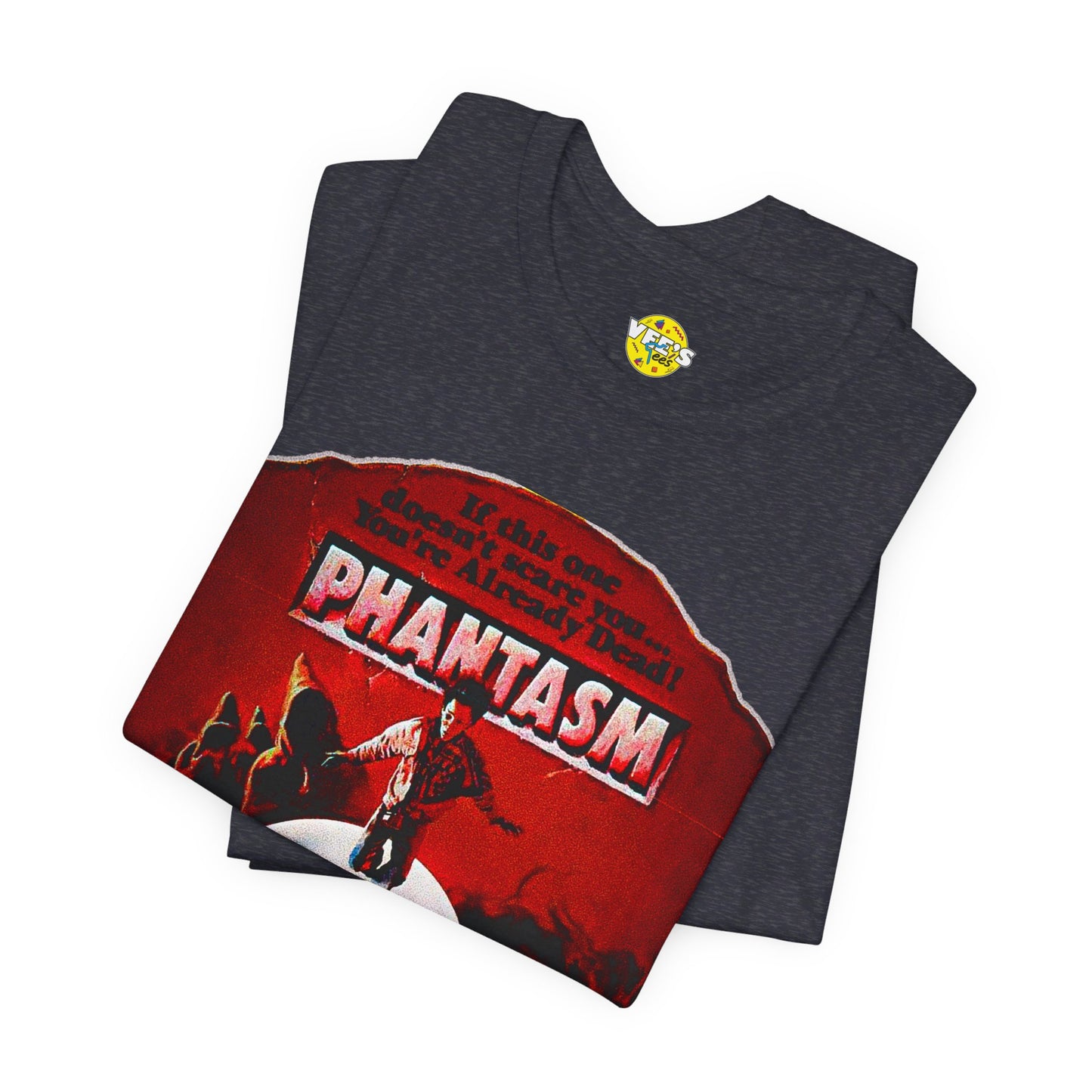 Halloween Phantasm Classic Horror Movie Poster Short Sleeve Unisex Tee | Cult Horror Film Tee