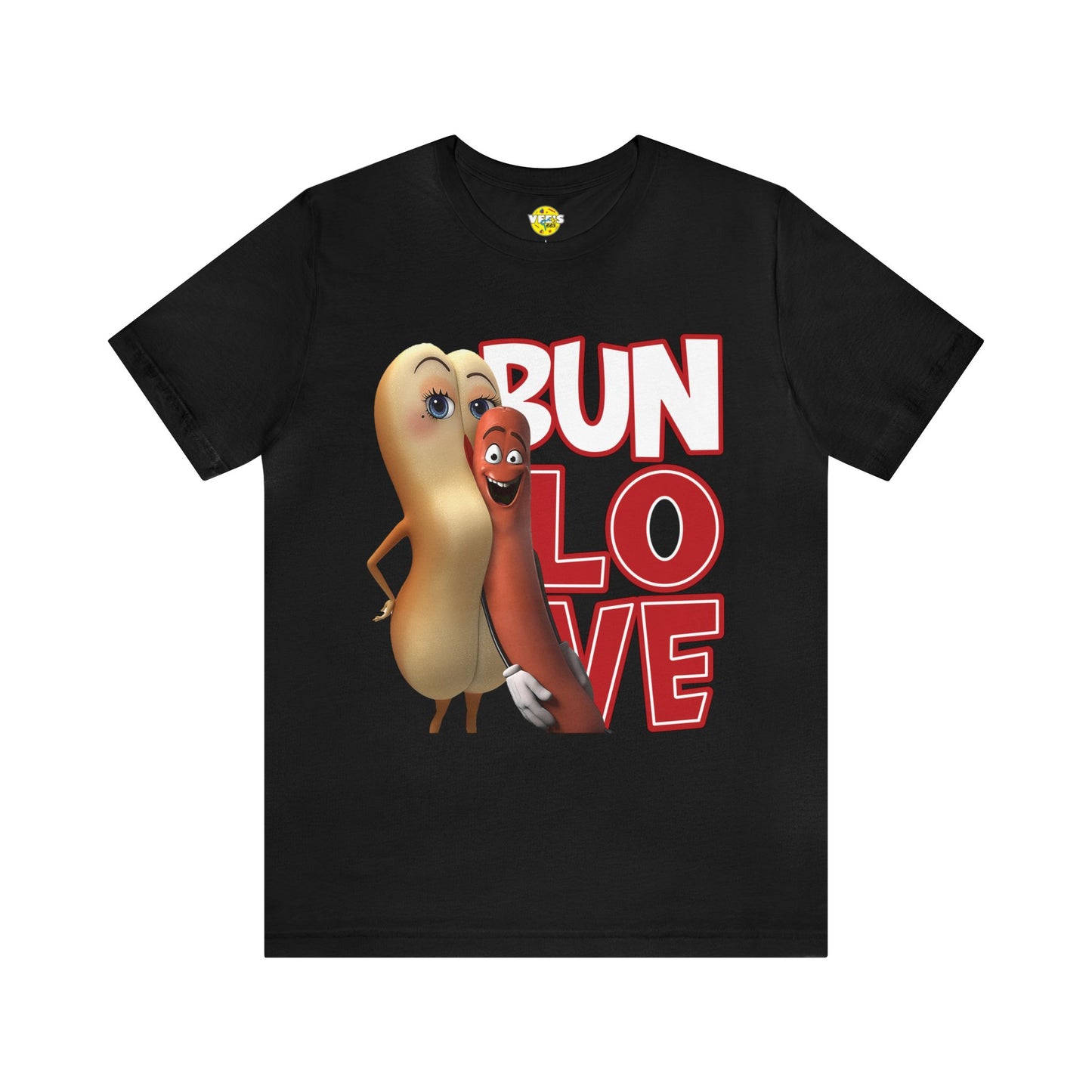 Sausage Party Movie Inspired Tshirt - Frank and Brenda Bun Love Shirt - Humorous Pop Culture Couple Tee - Quirky Animated Comedy Fashion