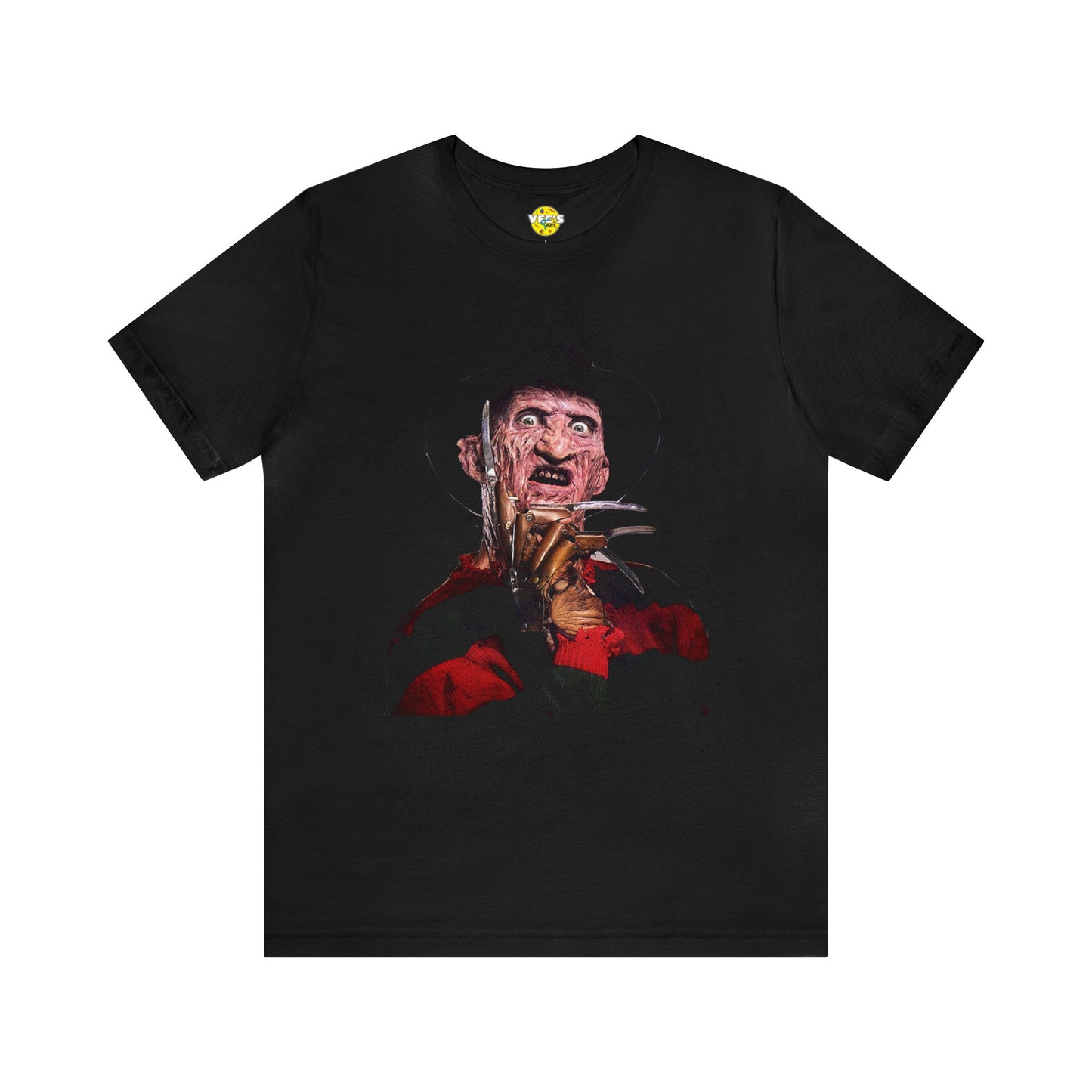 Halloween Freddy Krueger Short Sleeve T-Shirt - Horror Icon Tee, Nightmare on Elm Street Graphic Shirt