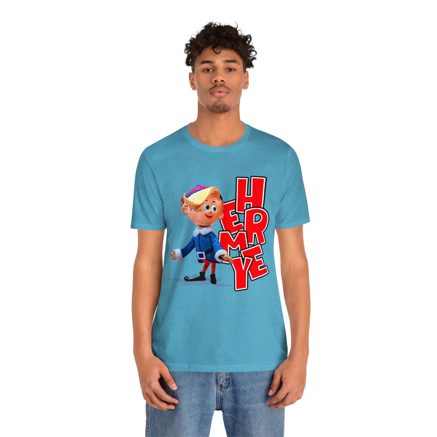 Rudolph the Red Nosed Reindeer Hermey tee - Rudolph Christmas Movie Hermey tee - Misfit Toys Hermey tee - Rudolph Hermey shirt