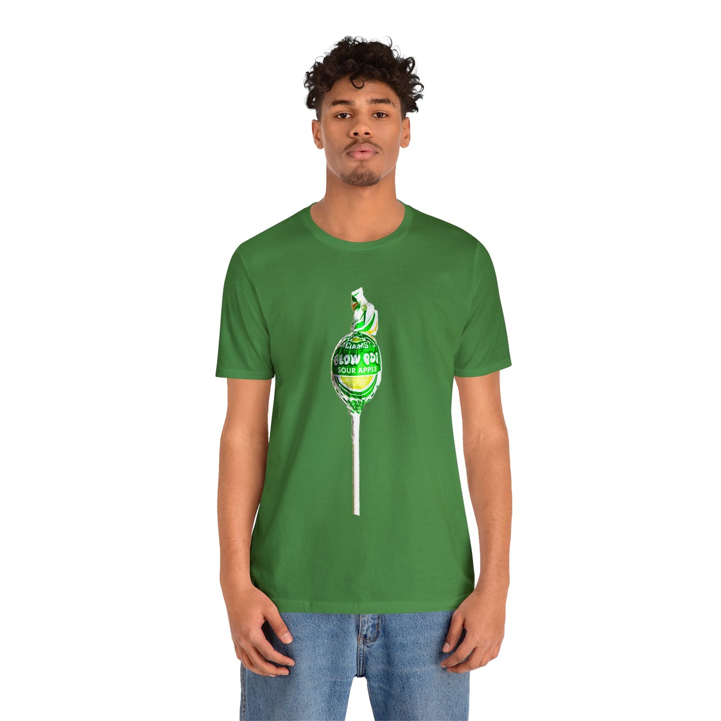 Sour Apple Blow Pop inspired T-Shirt - Vintage Candy Tee