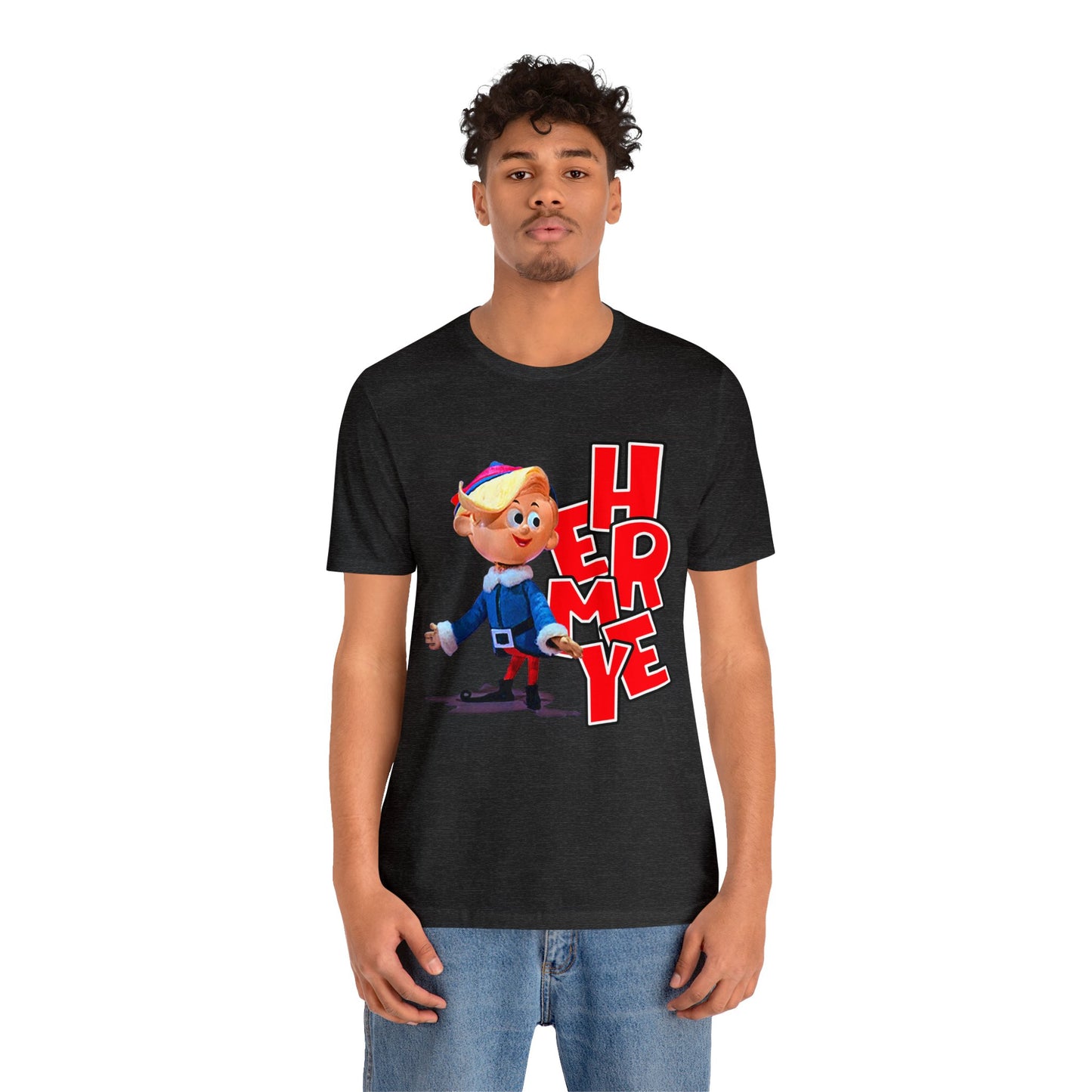 Rudolph the Red Nosed Reindeer Hermey tee - Rudolph Christmas Movie Hermey tee - Misfit Toys Hermey tee - Rudolph Hermey shirt