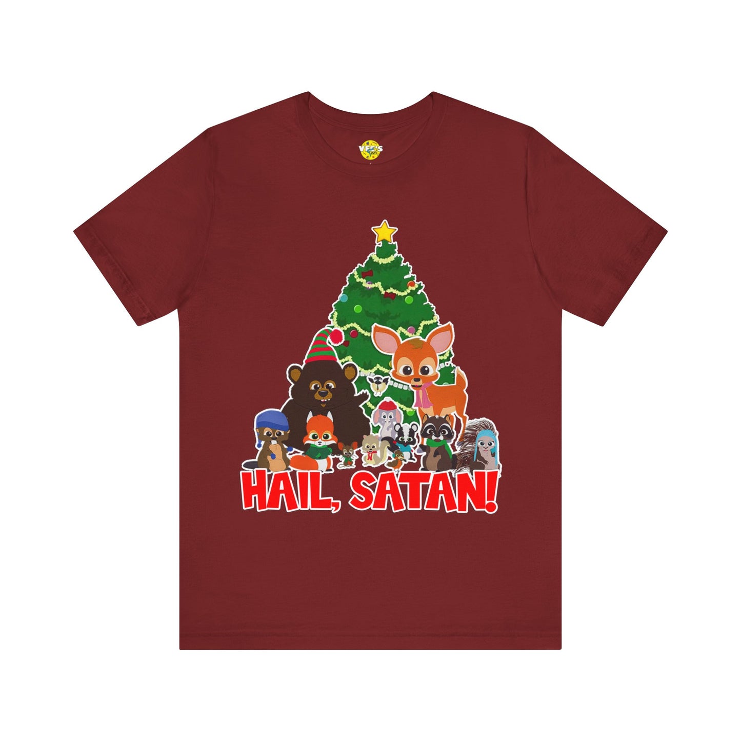 South Park Woodland Critters Christmas Tee - Festive & Hilarious Holiday Shirt