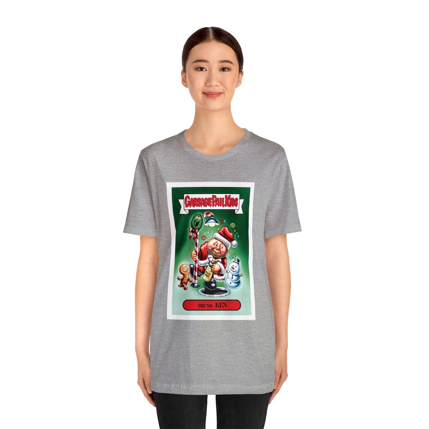 Garbage Pail Kids tshirt - Christmas Garbage Pail Kids tshirt - Drunk Ken Garbage Pail Kids tshirt - Garbage Pail Kid Drunk Ken tshirt