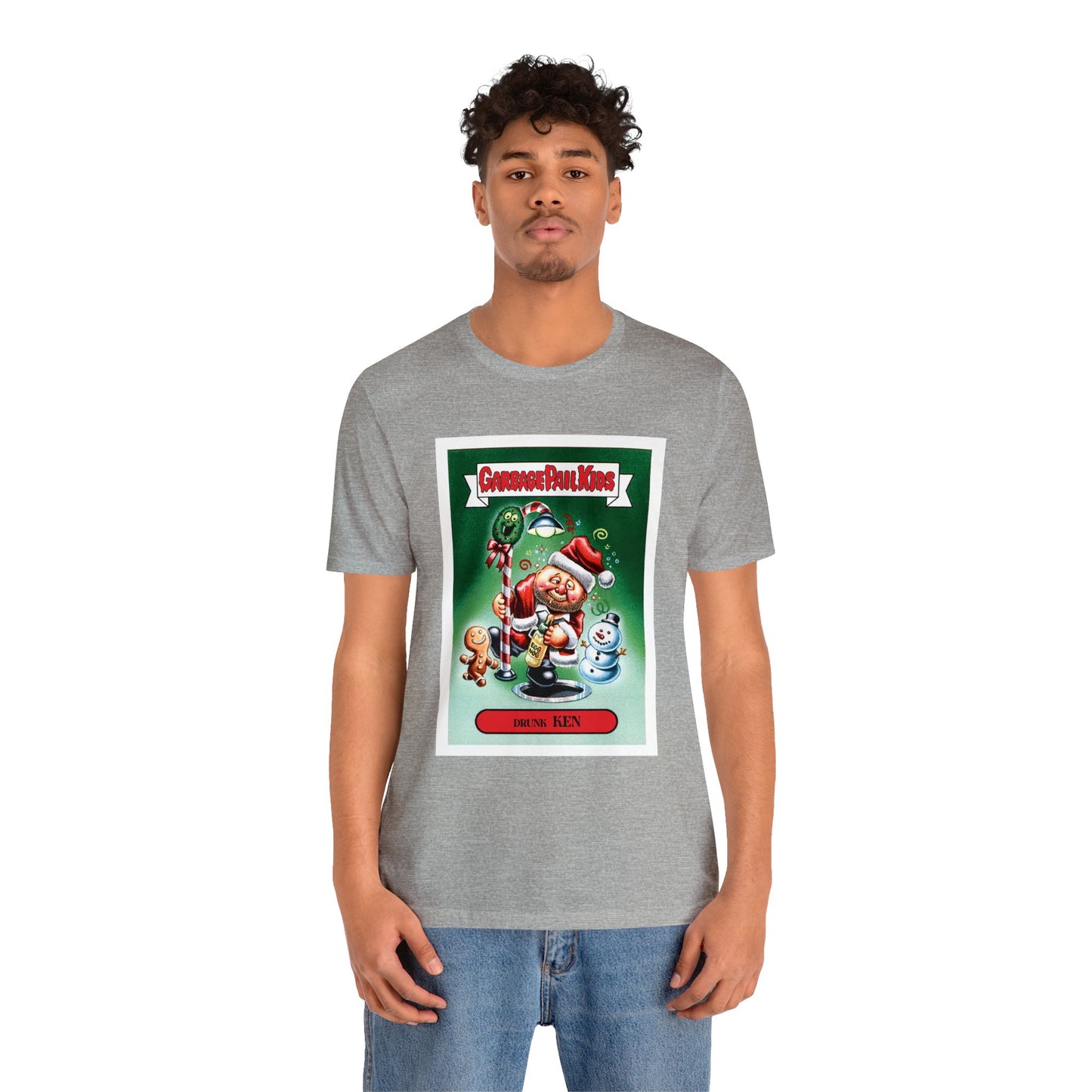 Garbage Pail Kids tshirt - Christmas Garbage Pail Kids tshirt - Drunk Ken Garbage Pail Kids tshirt - Garbage Pail Kid Drunk Ken tshirt