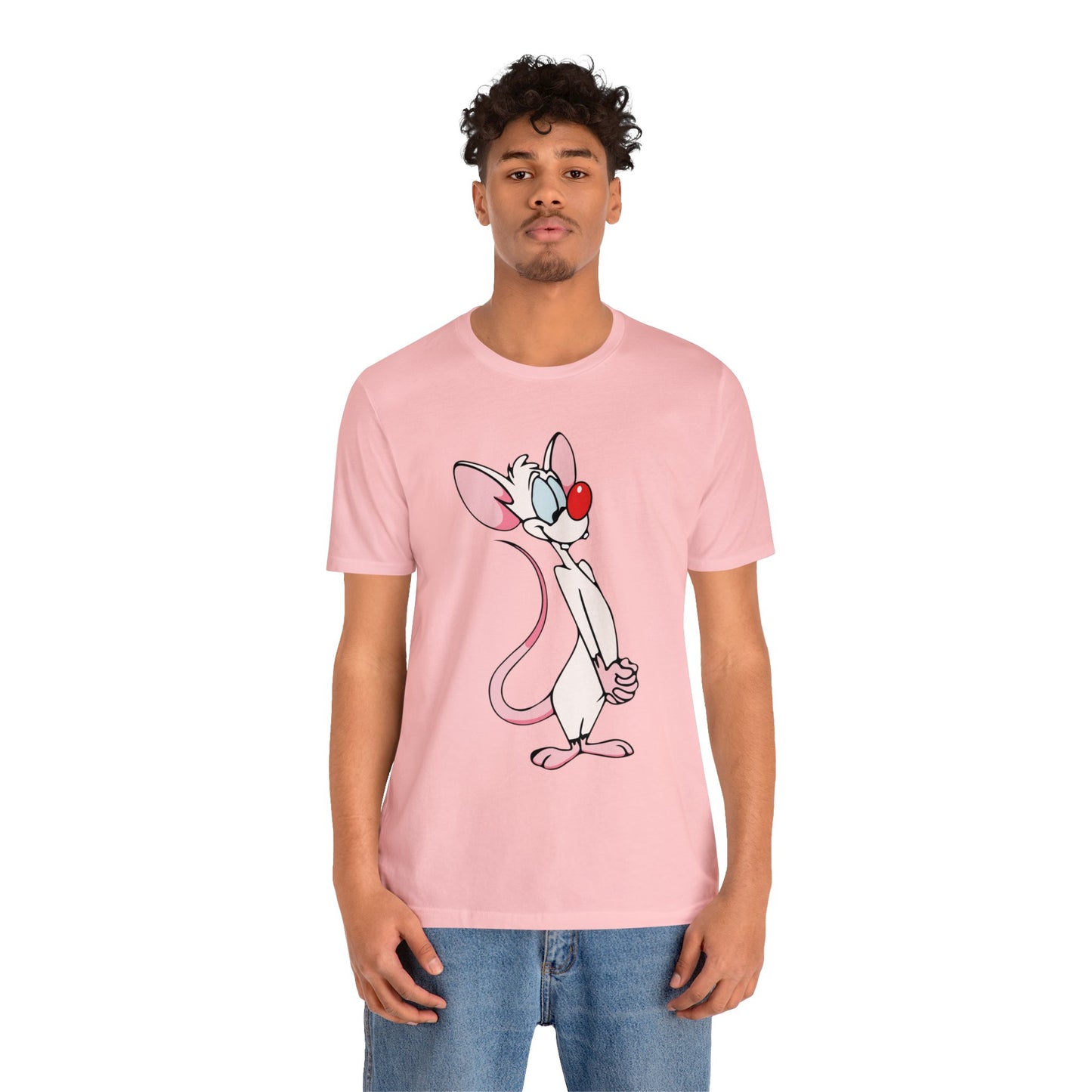 Pinky & The Brain Graphic Tee - Classic Nostalgic Vintage Cartoon Graphic Tshirt - Valentines Day Animated Series Companion Shirt