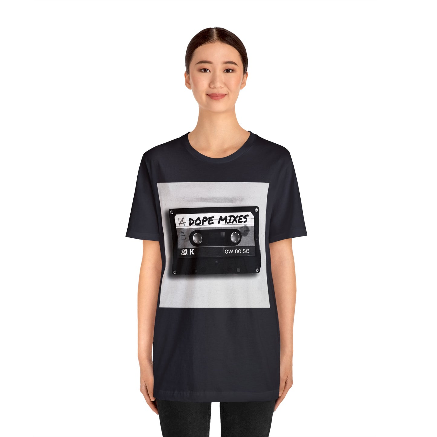 Classic Cassette Tape - Dope Mixes Vintage Cassette Tape Short Sleeve T-Shirt