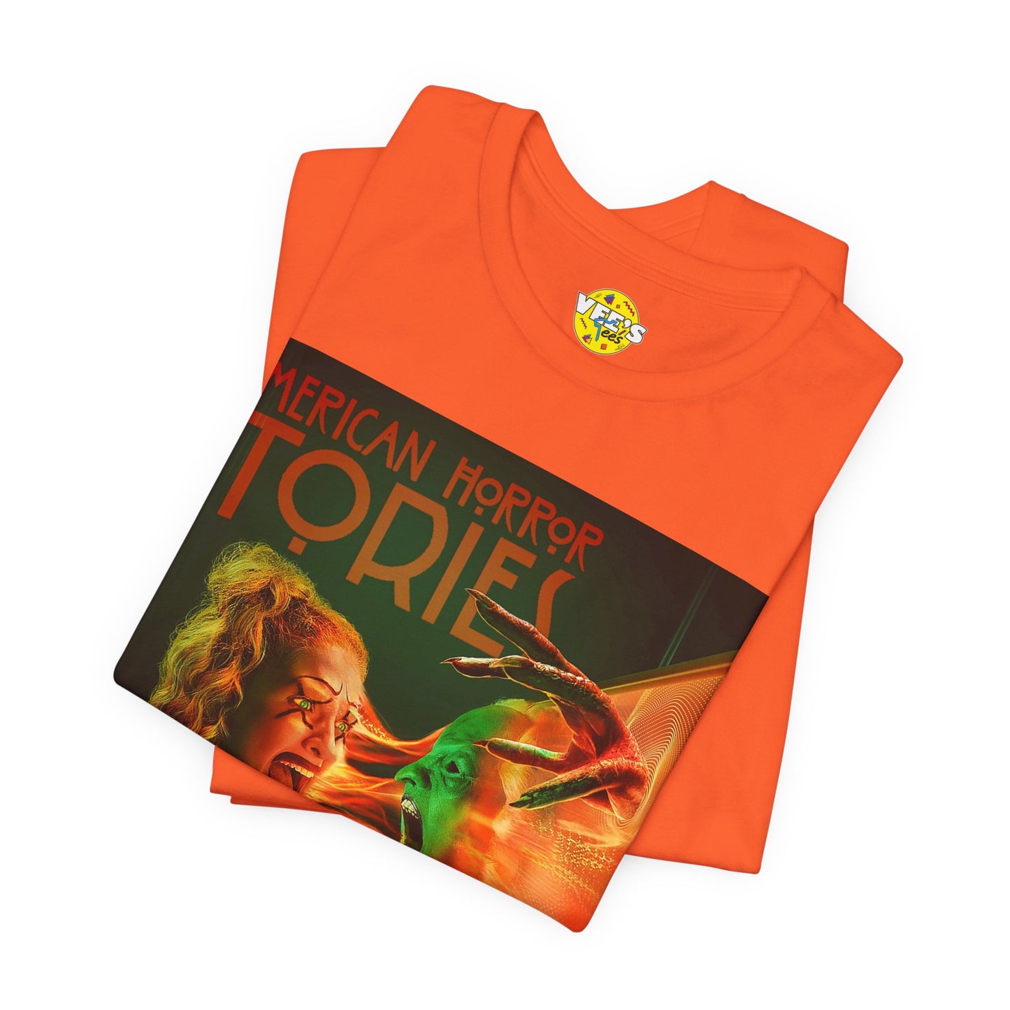 Halloween American Horror Stories 'Bestie' Promo Poster Short Sleeve T-Shirt - AHS Fan Tee, Horror Series Shirt