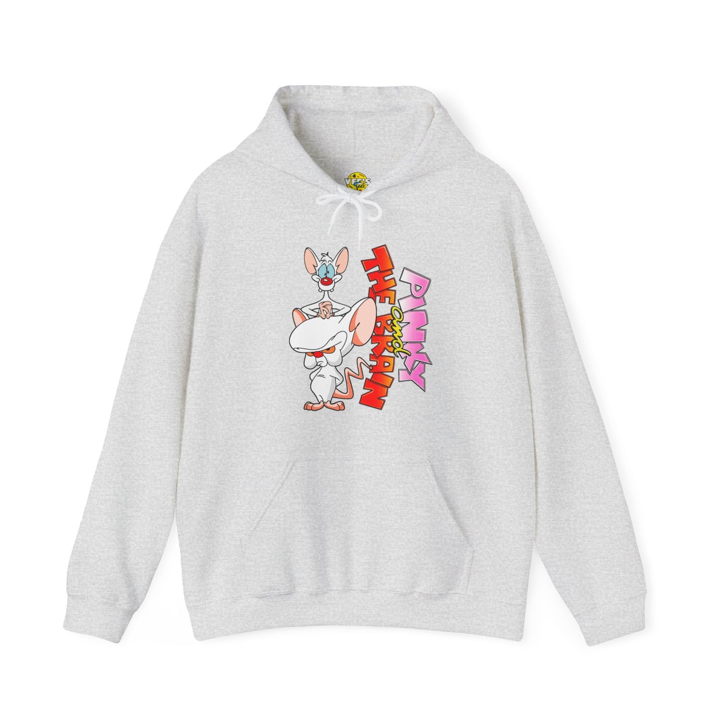 90s Nostalgia Retro Cartoon Hoodie, 90s Animation Cartoon lover Sweatshirt, Pinky and the Brain Pocket Hoodie