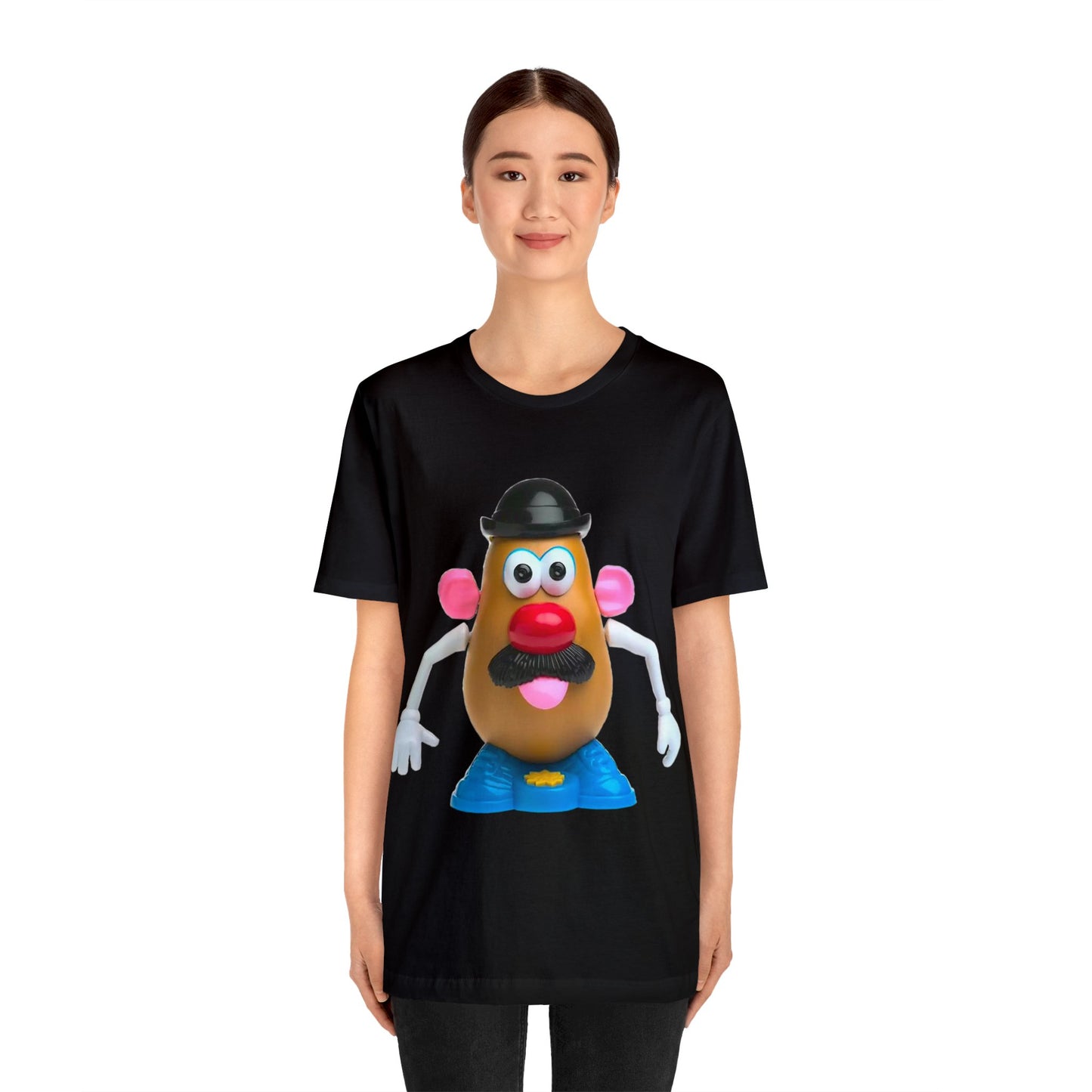 Classic Mr. Potato Head Retro Tee - Vintage Nostalgic Retro Iconic Childhood Character Shirt - Valentines Day Couple Toy Enthusiast Tshirt