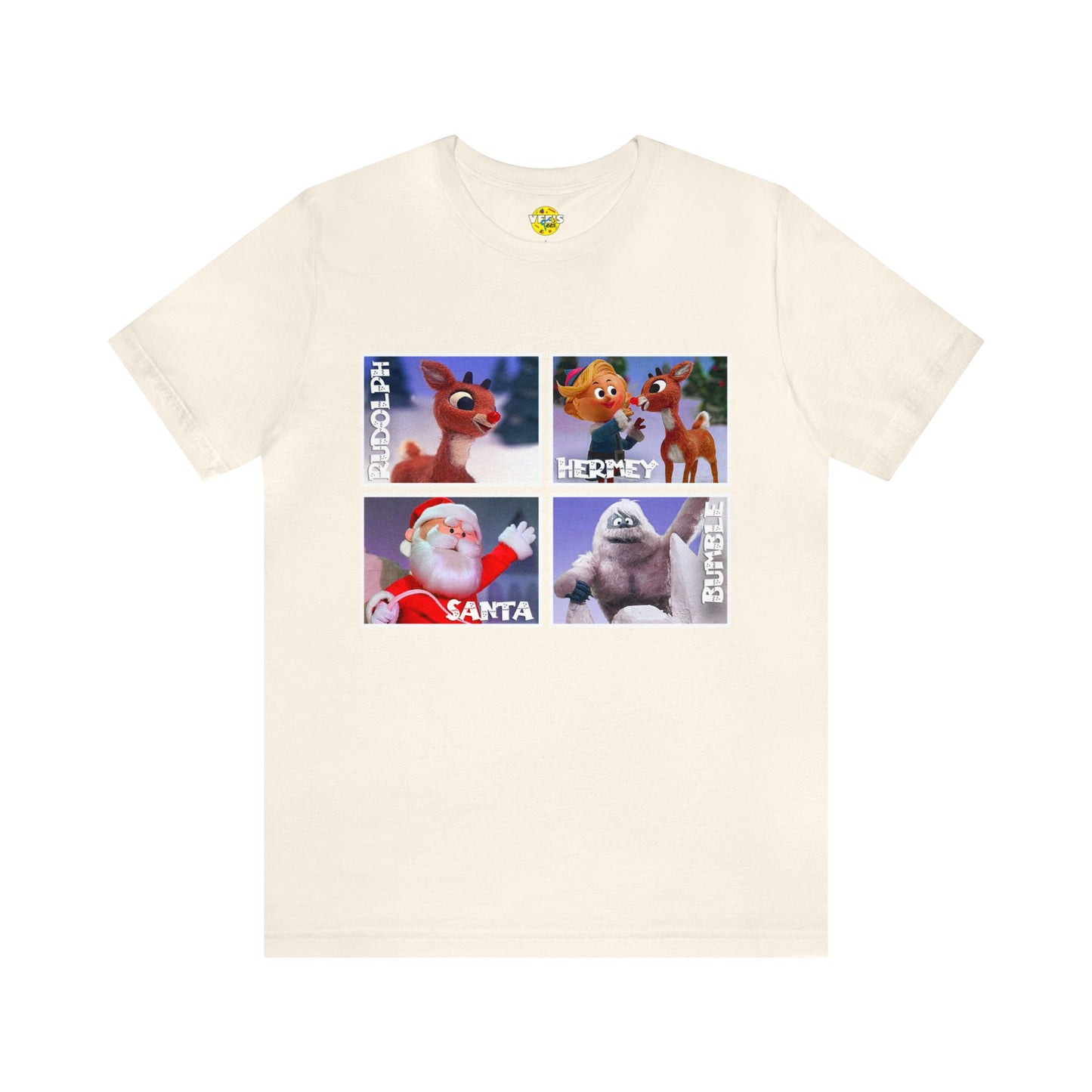 Rudolph the Red Nosed Reindeer Holiday Short Sleeve T-Shirt