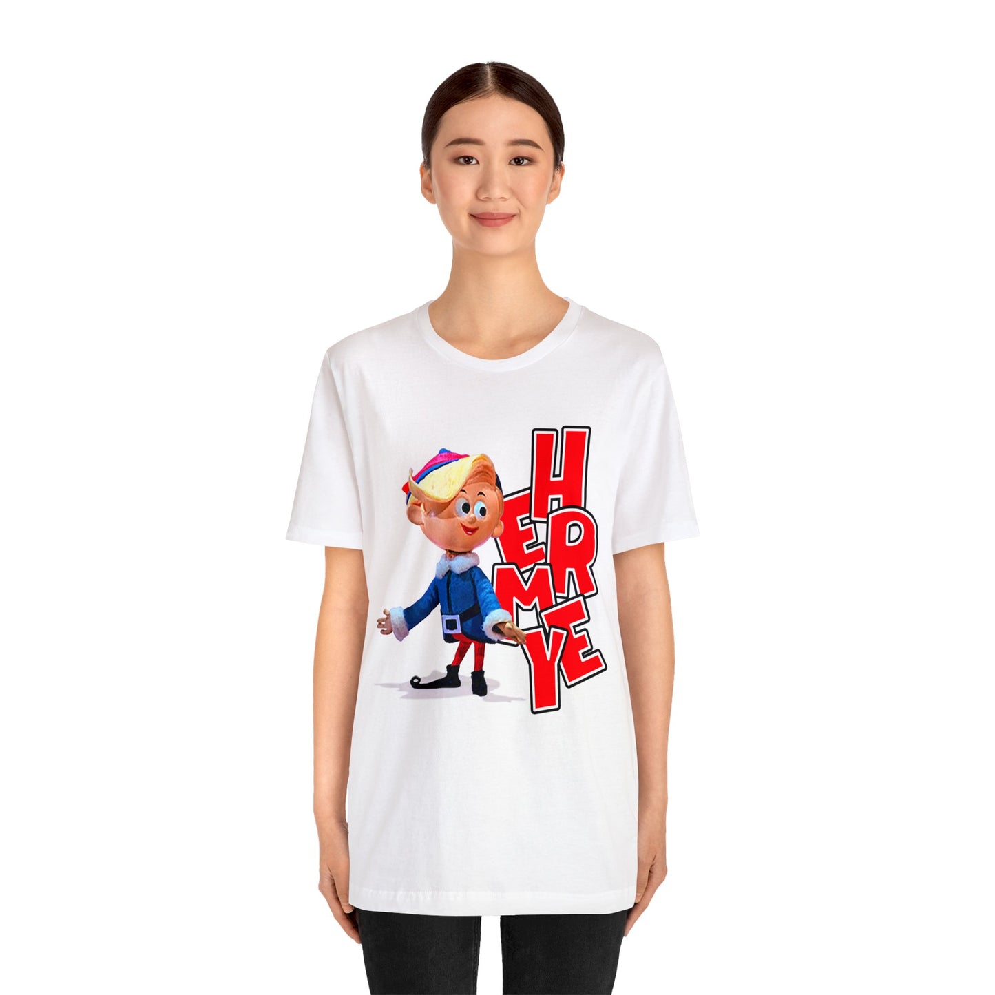 Rudolph the Red Nosed Reindeer Hermey tee - Rudolph Christmas Movie Hermey tee - Misfit Toys Hermey tee - Rudolph Hermey shirt