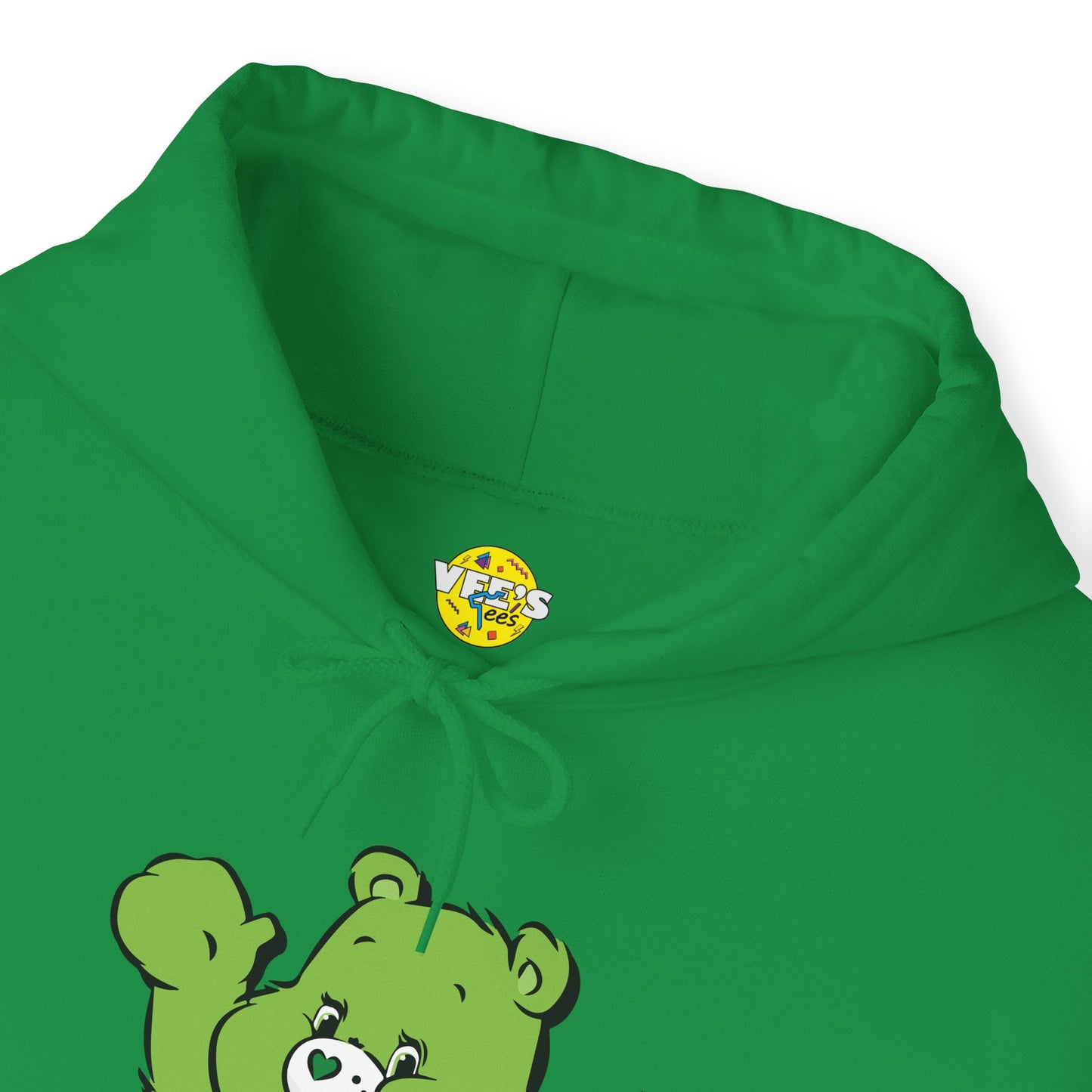 Green Care Bear 420 Hoodie