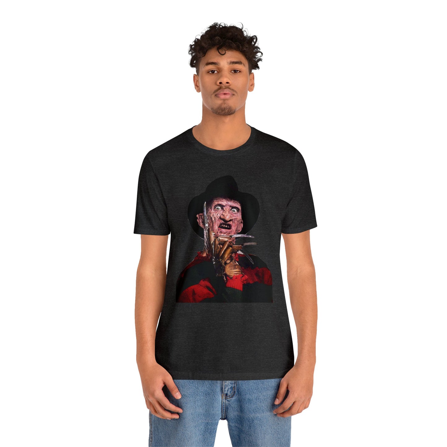 Halloween Freddy Krueger Short Sleeve T-Shirt - Horror Icon Tee, Nightmare on Elm Street Graphic Shirt