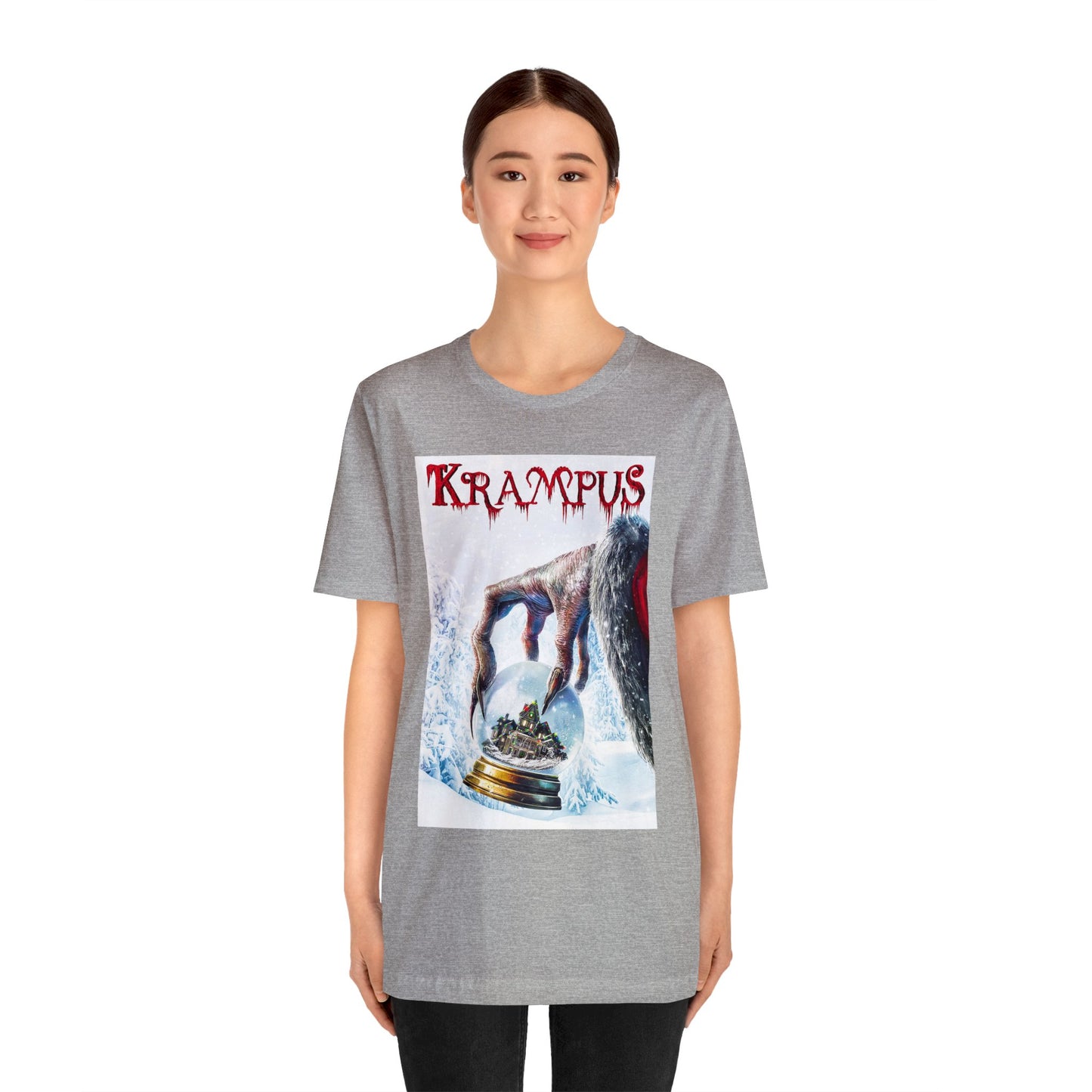 Krampus movie poster tshirt - Krampus Christmas tshirt - Christmas Horror movie poster tshirt - Christmas Krampus Horror movie poster tshirt