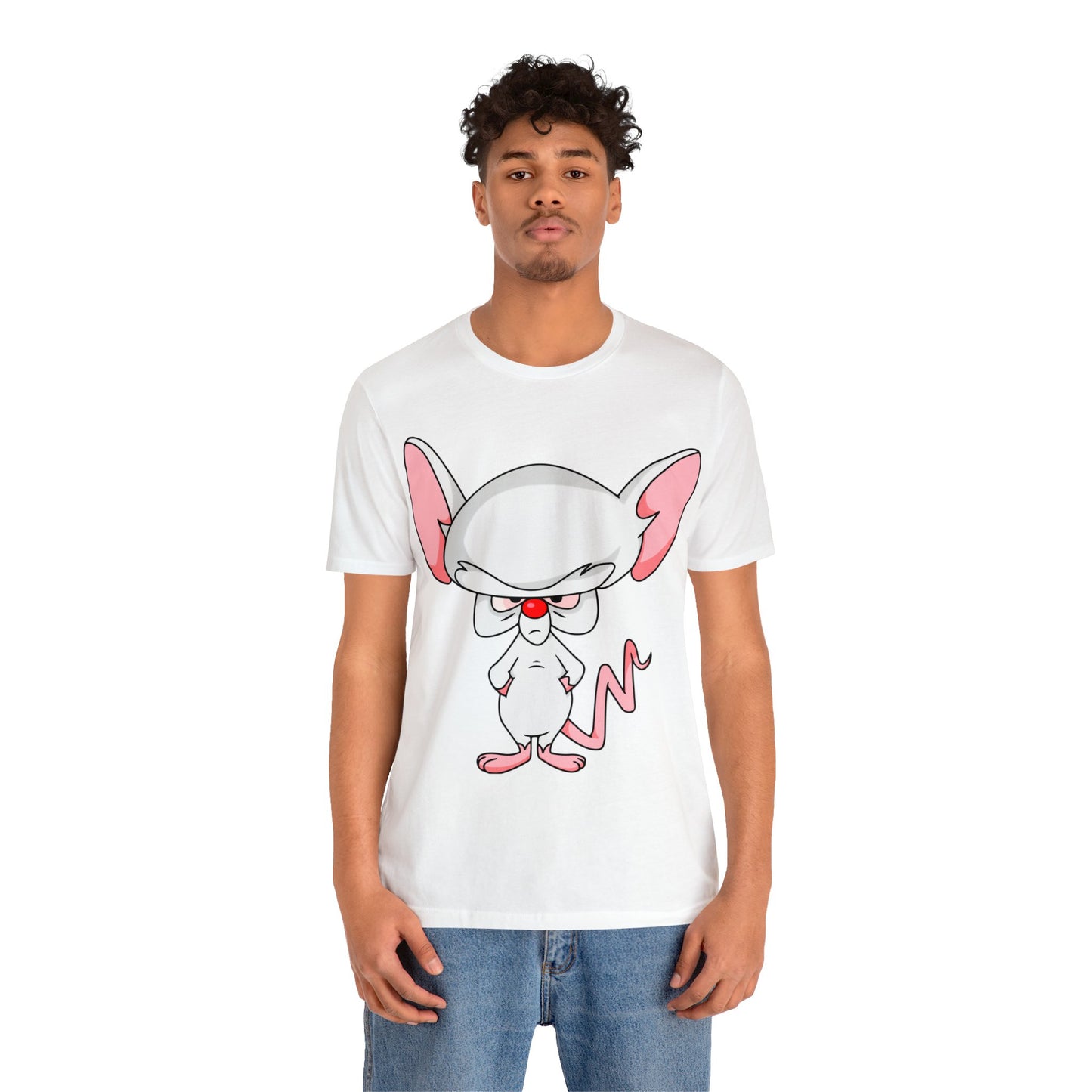 Pinky & The Brain Graphic Tee - Classic Nostalgic Vintage Cartoon Graphic Tshirt - Valentines Day Animated Series Companion Shirt