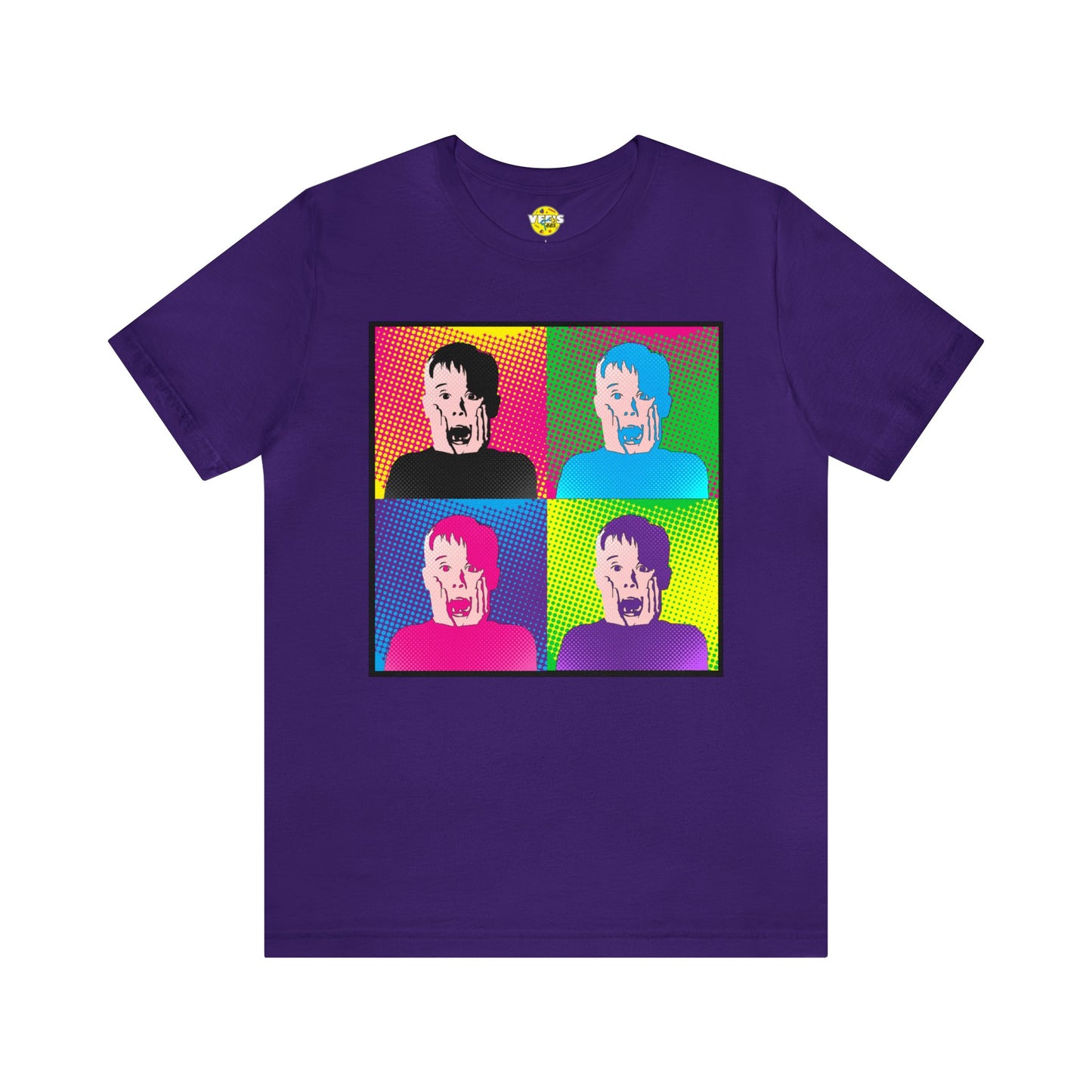 Home Alone Pop Art tshirt - Kevin McCallister Pop Art tshirt - Home Alone short sleeve tshirt - Christmas Home Alone tshirt