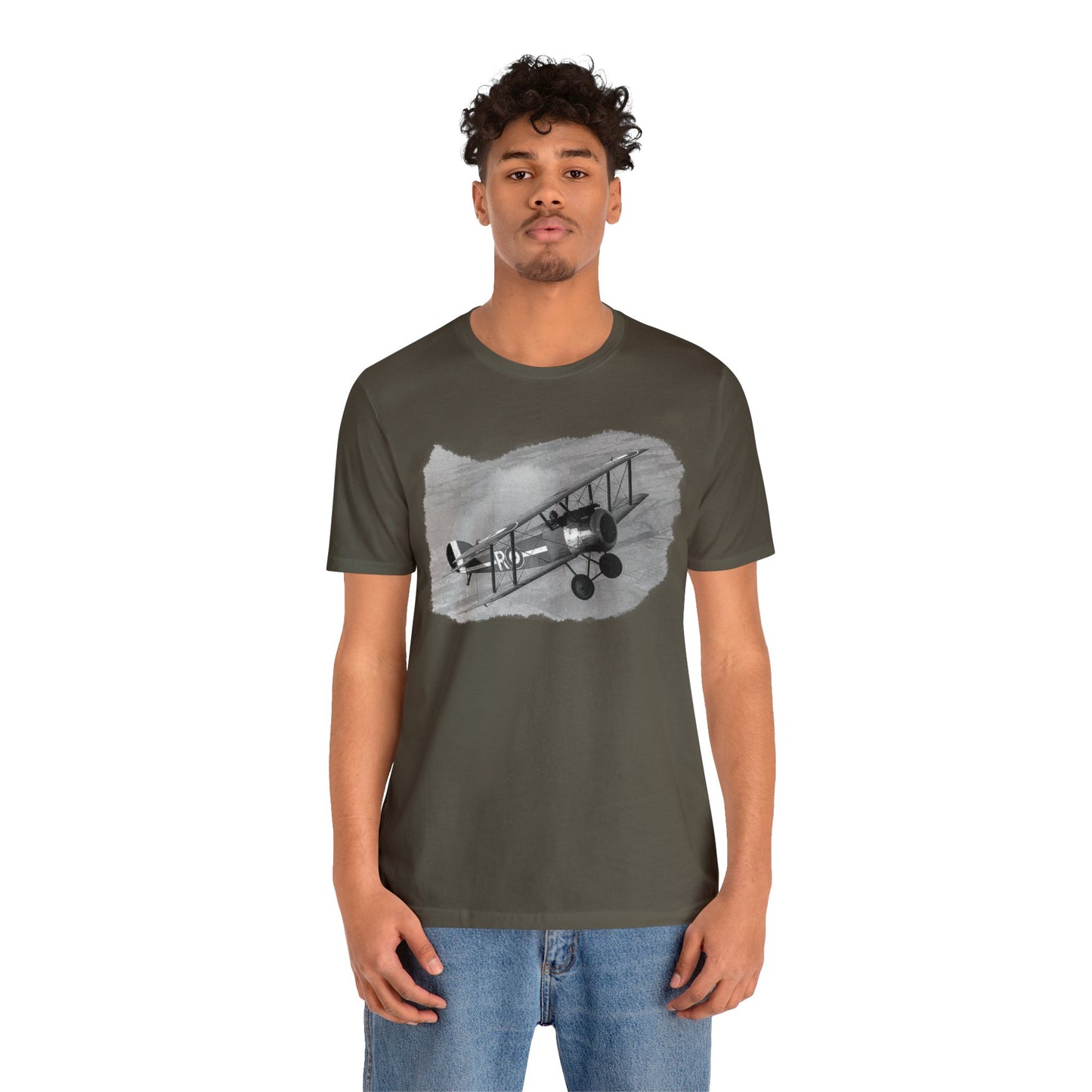 Retro Airplane Tshirt - Old School Airplane Tshirt - Sopwith Camel Airplane Tshirt