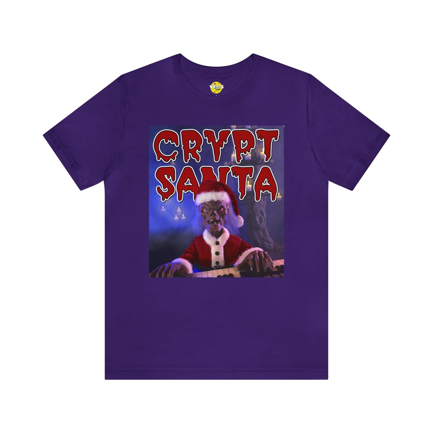 Crypt Keeper Christmas Santa Claus tshirt - Christmas Crypt Keeper Santa Claus tshirt - Horror character Santa Claus tshirt