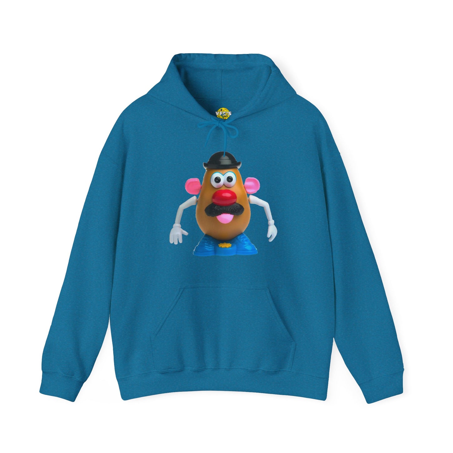 Classic Mr. Potato Head Retro Hoodie, Vintage Nostalgic Retro Iconic Childhood Character Sweatshirt, Valentines Day Couple Toy Enthusiast