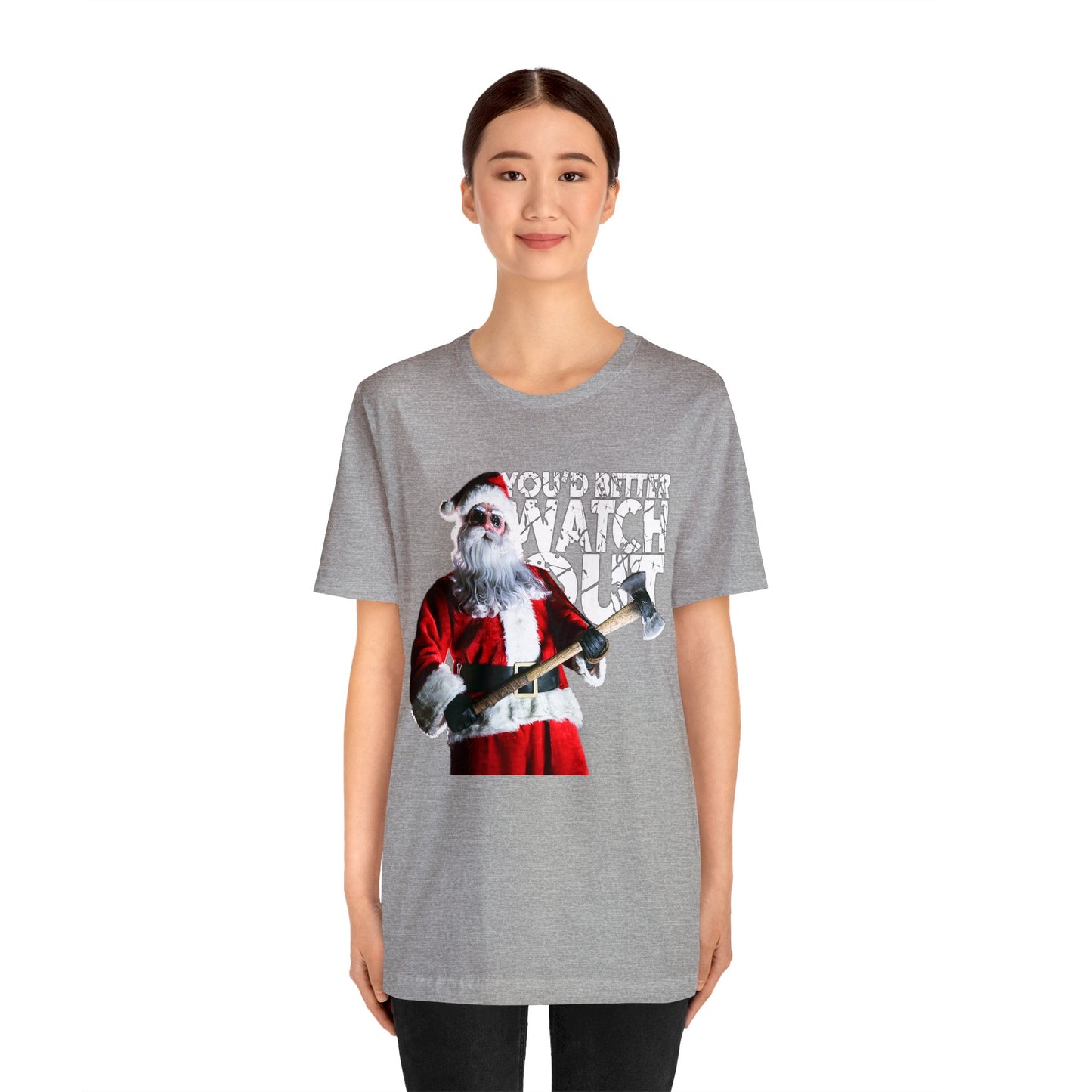 Christmas Horror Movie shirt - Silent Night Santa shirt - Christmas Horror Santa tee - Killer Santa shirt