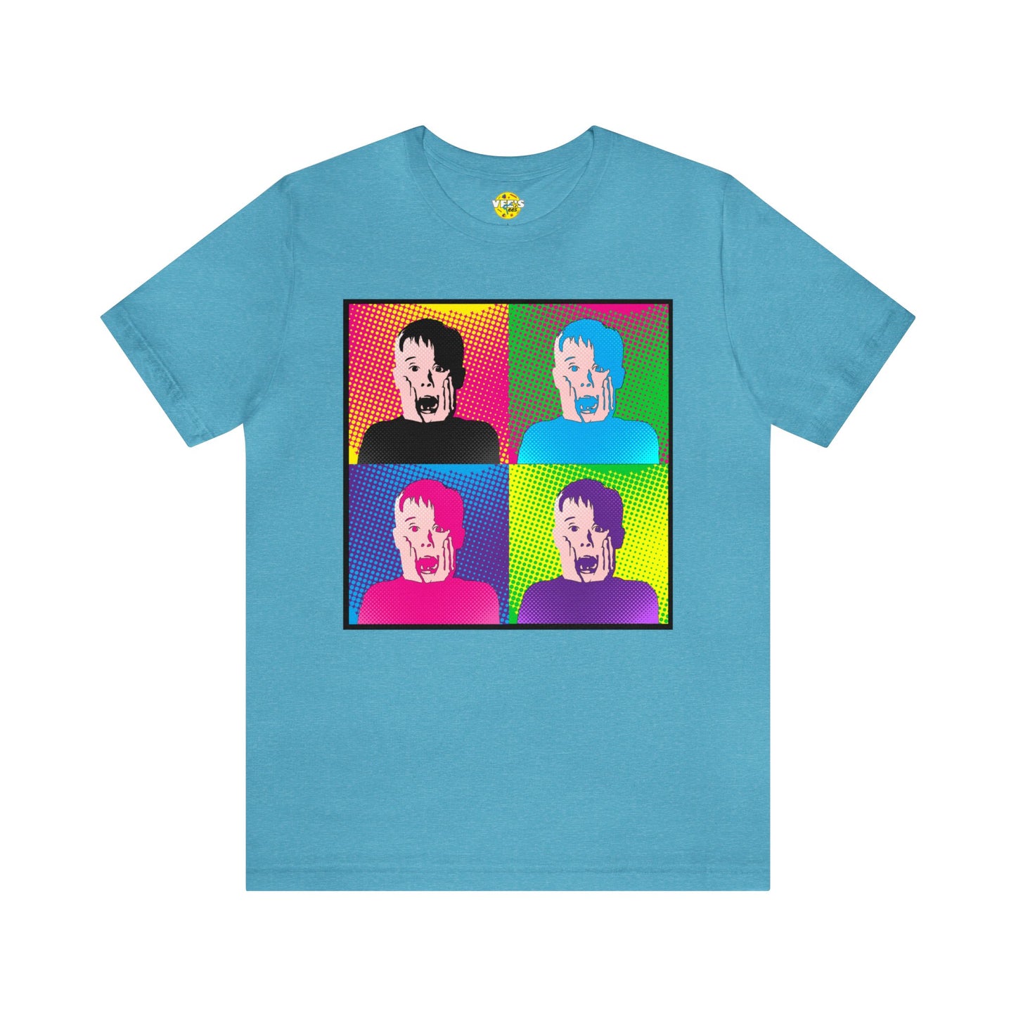 Home Alone Pop Art tshirt - Kevin McCallister Pop Art tshirt - Home Alone short sleeve tshirt - Christmas Home Alone tshirt