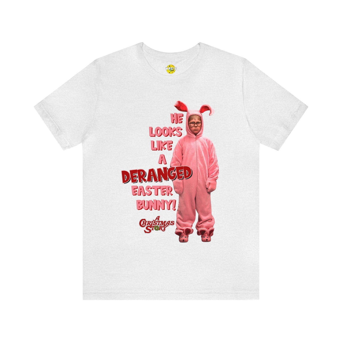 A Christmas Story Bunny Pajamas - A Christmas Story Ralphie Bunny tshirt - Deranged Easter Bunny - Deranged Easter Bunny a Christmas Story