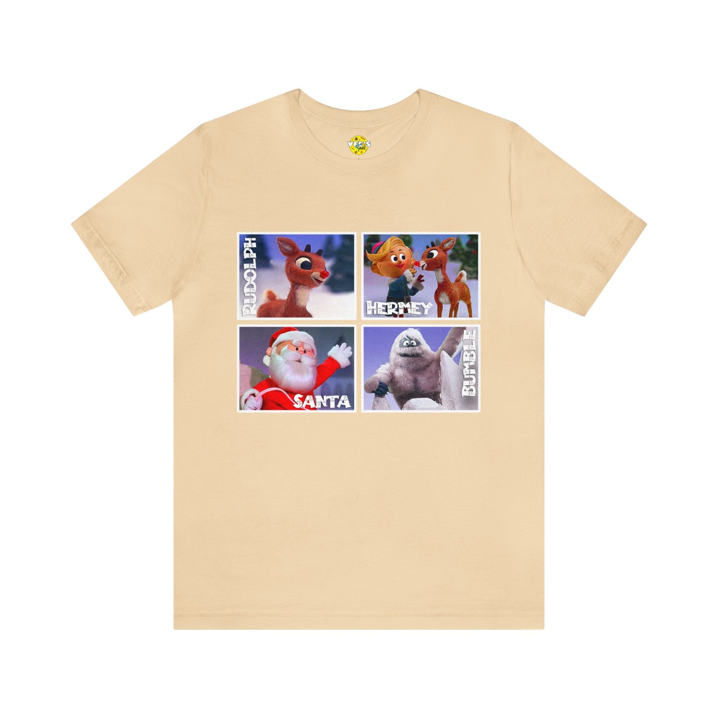 Rudolph the Red Nosed Reindeer Holiday Short Sleeve T-Shirt