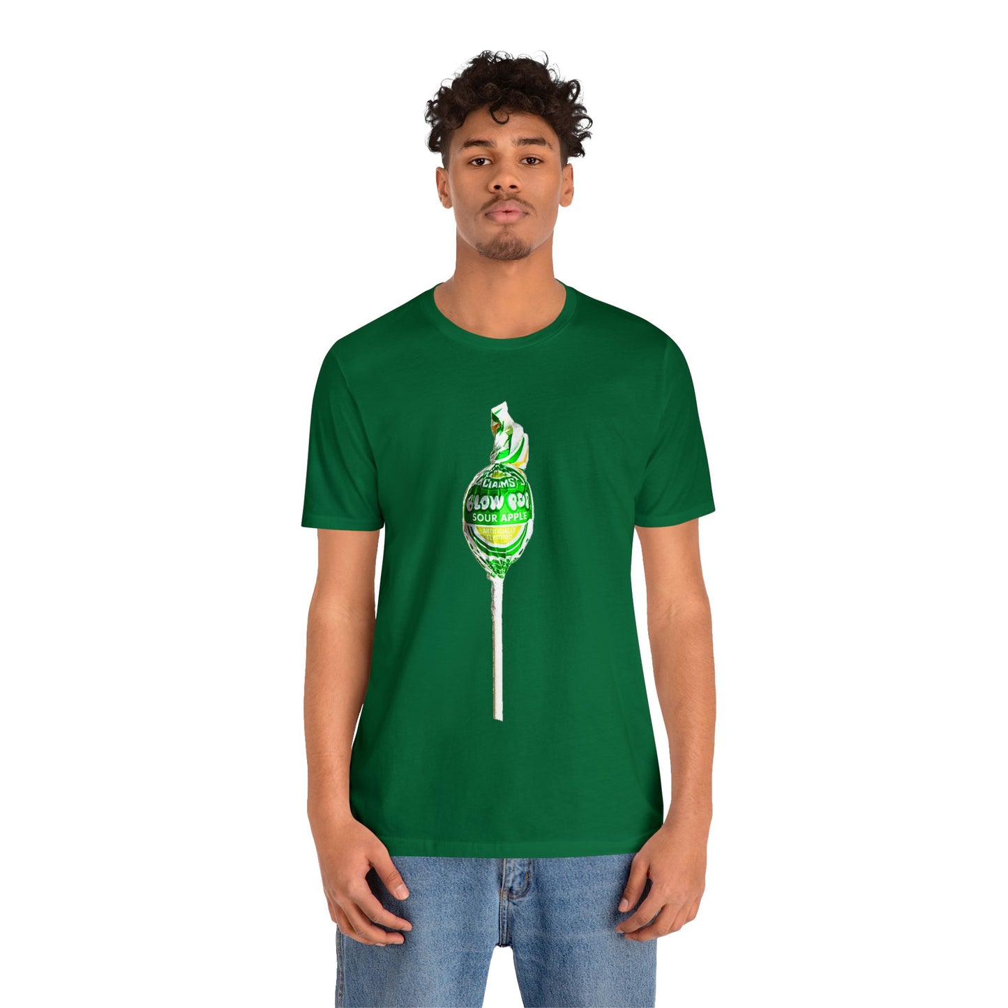 Sour Apple Blow Pop inspired T-Shirt - Vintage Candy Tee