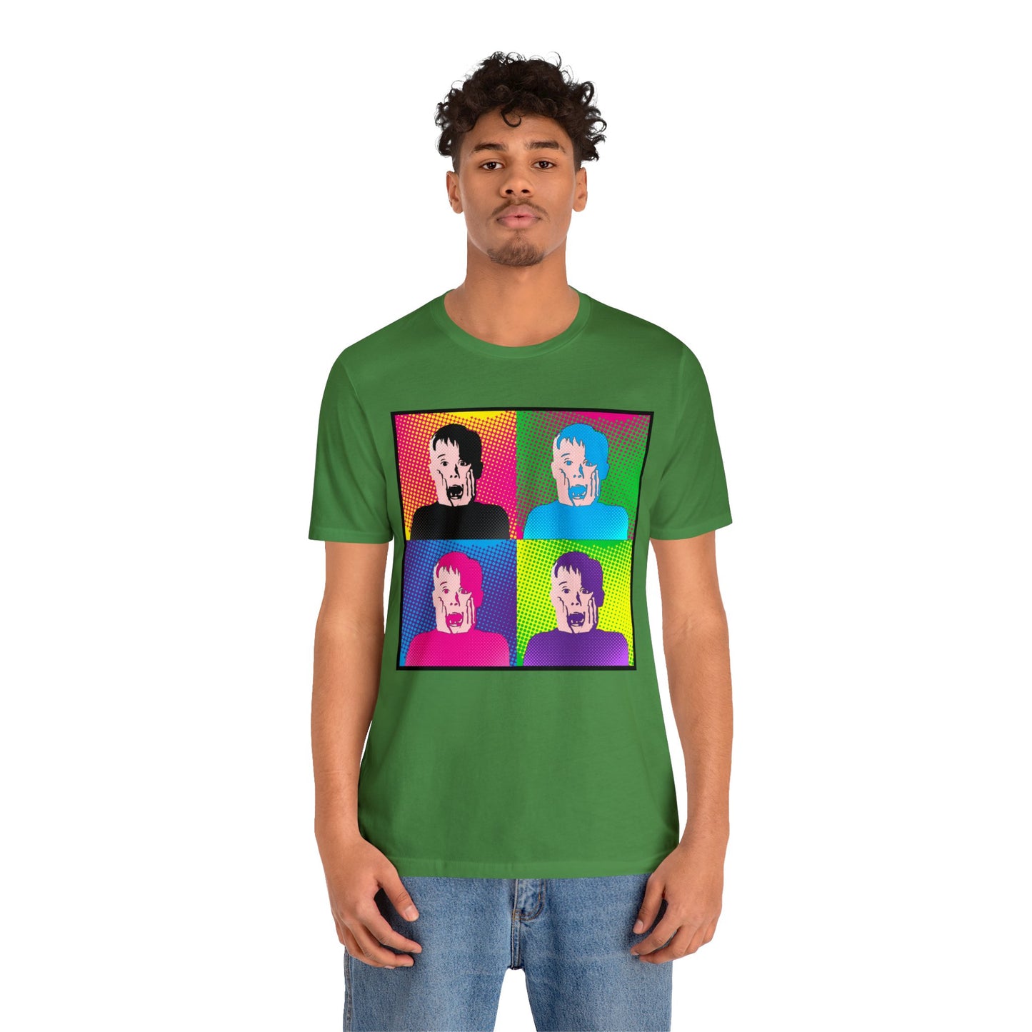 Home Alone Pop Art tshirt - Kevin McCallister Pop Art tshirt - Home Alone short sleeve tshirt - Christmas Home Alone tshirt