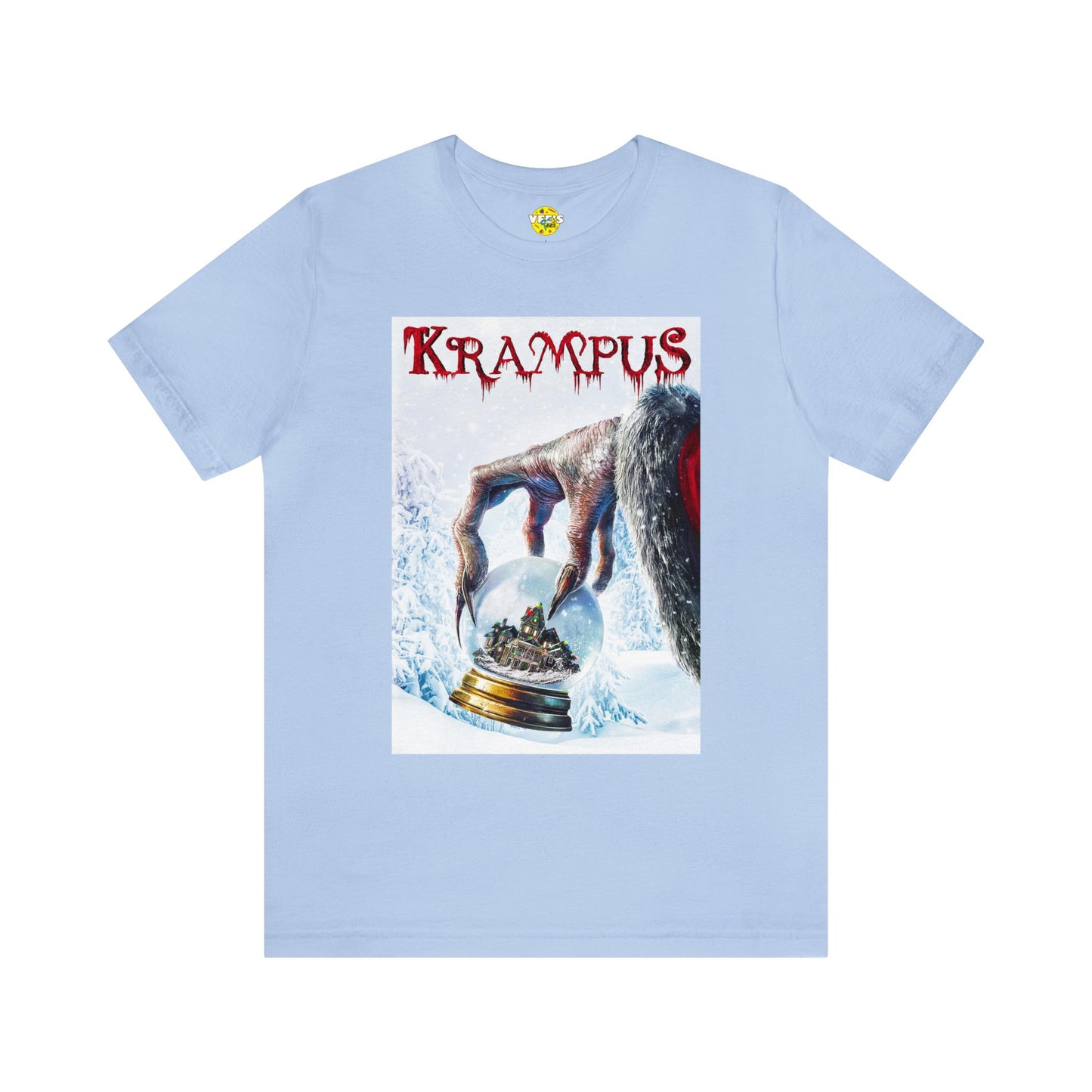 Krampus movie poster tshirt - Krampus Christmas tshirt - Christmas Horror movie poster tshirt - Christmas Krampus Horror movie poster tshirt