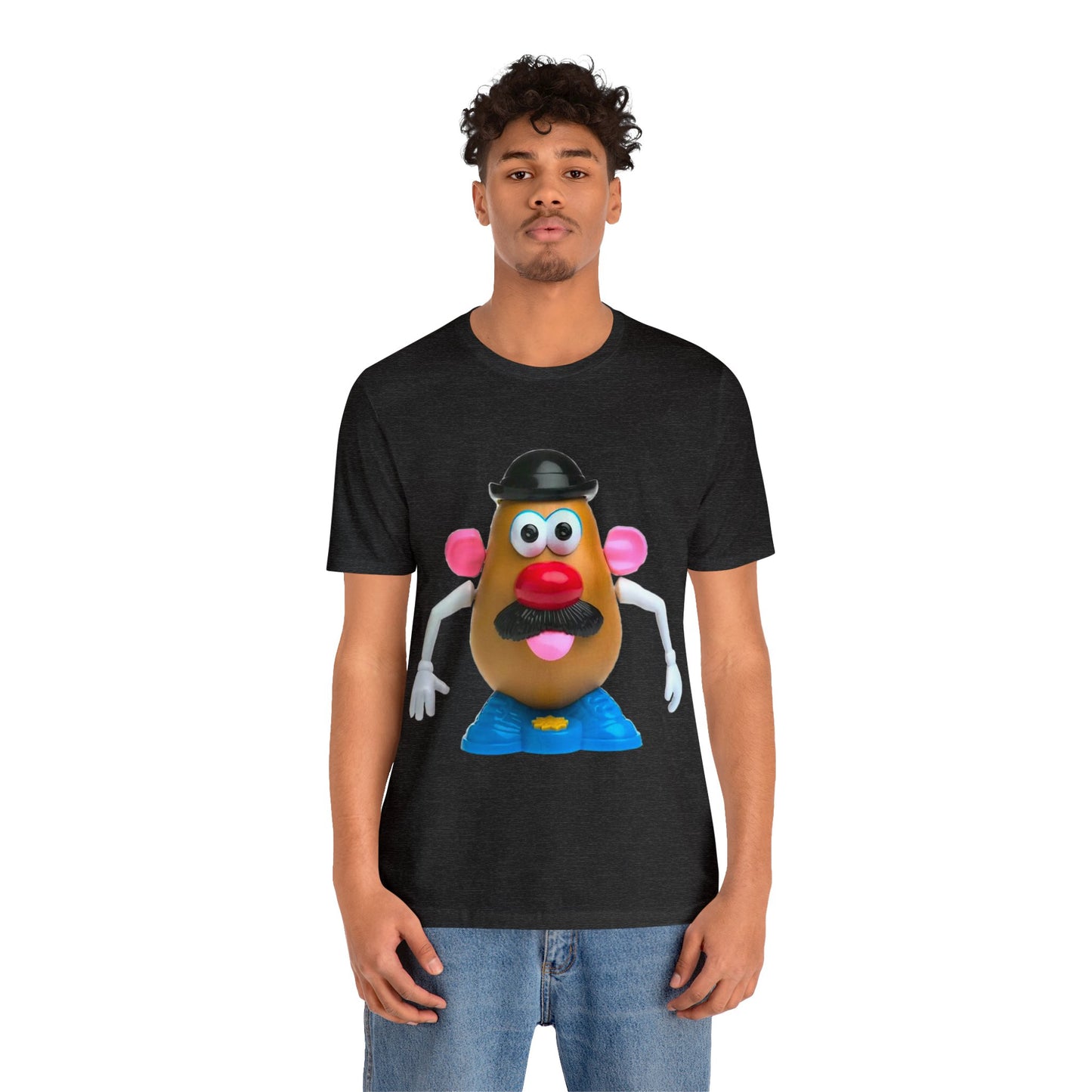 Classic Mr. Potato Head Retro Tee - Vintage Nostalgic Retro Iconic Childhood Character Shirt - Valentines Day Couple Toy Enthusiast Tshirt