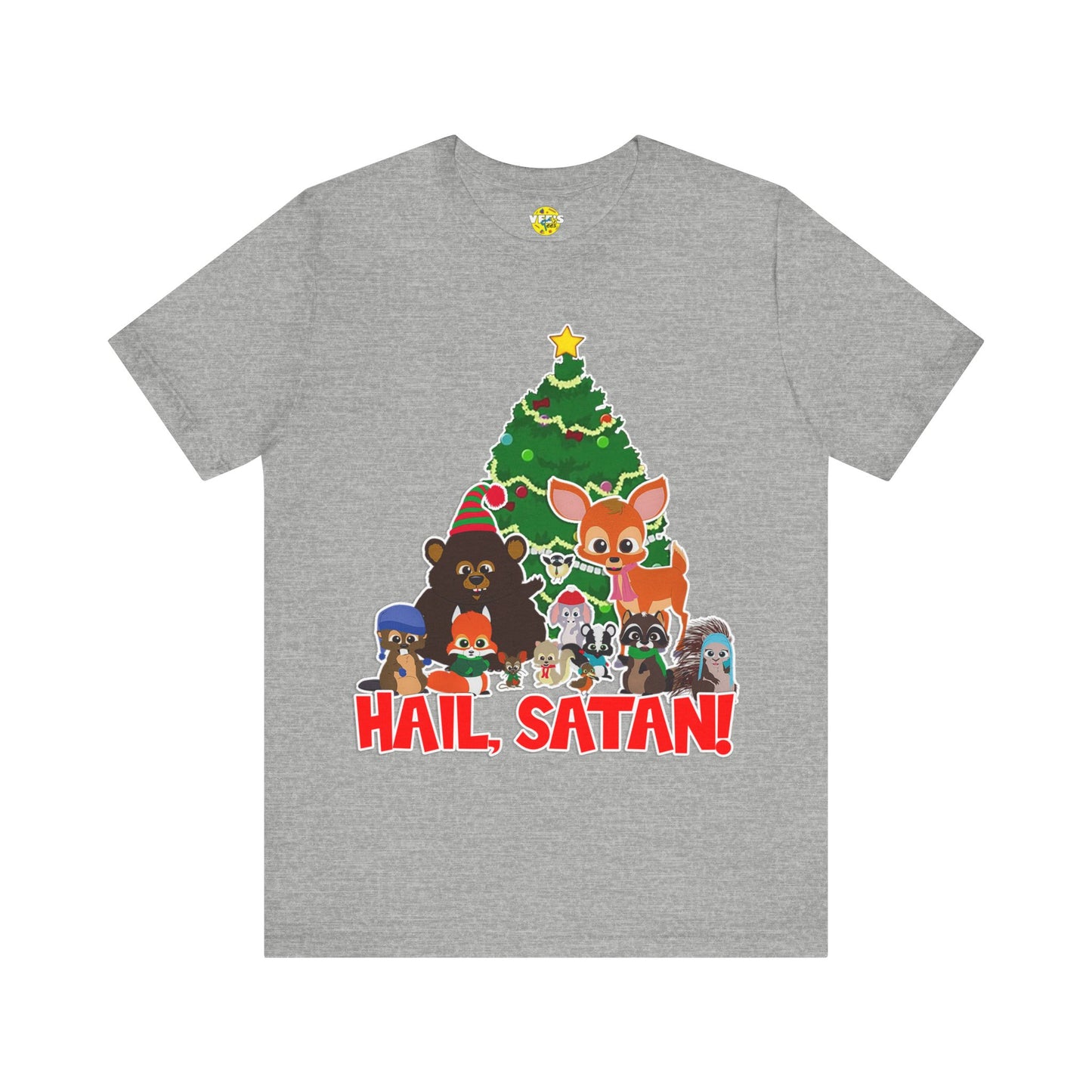 South Park Woodland Critters Christmas Tee - Festive & Hilarious Holiday Shirt