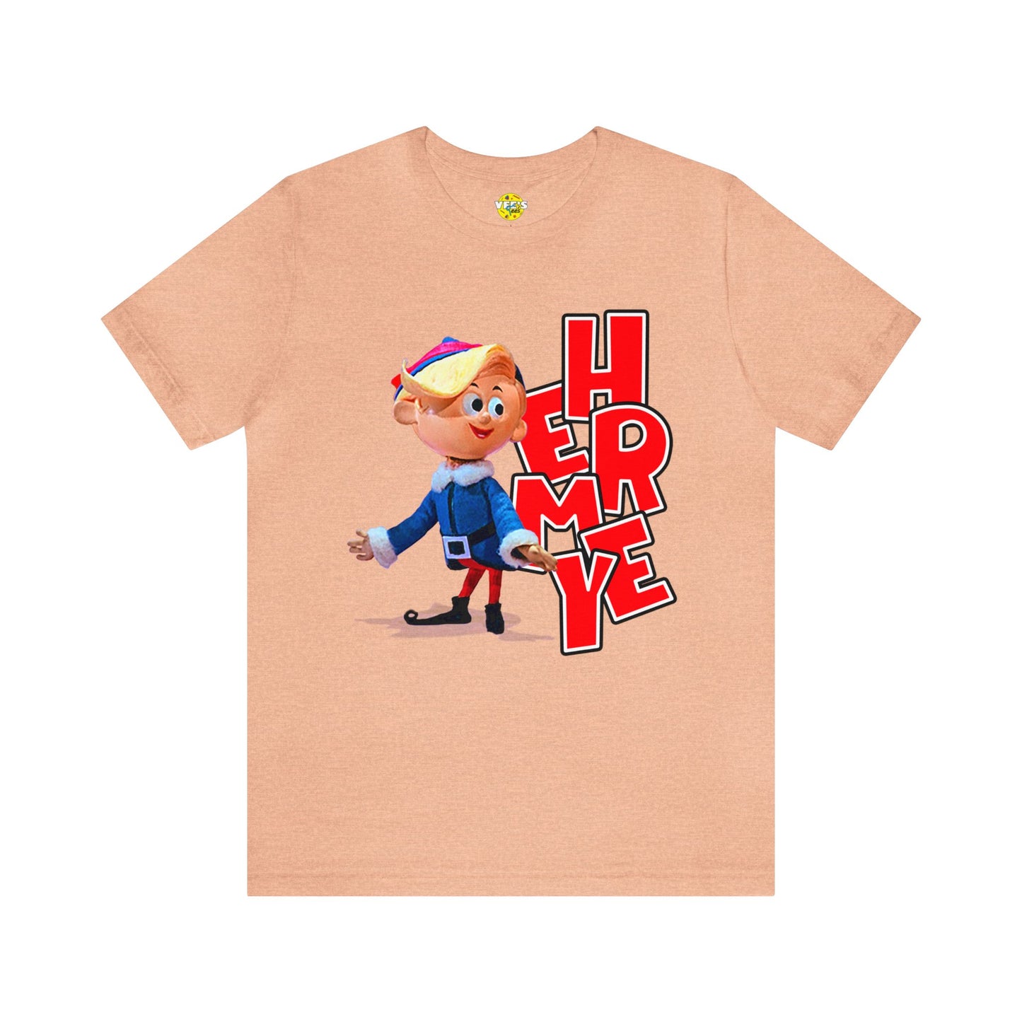 Rudolph the Red Nosed Reindeer Hermey tee - Rudolph Christmas Movie Hermey tee - Misfit Toys Hermey tee - Rudolph Hermey shirt