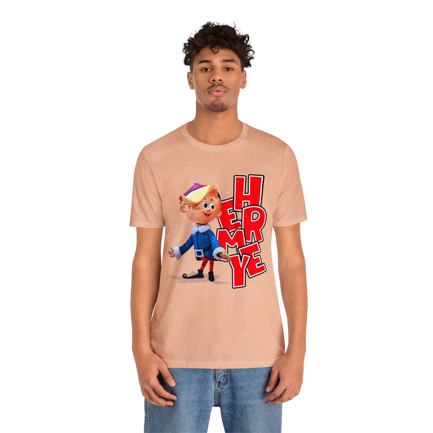 Rudolph the Red Nosed Reindeer Hermey tee - Rudolph Christmas Movie Hermey tee - Misfit Toys Hermey tee - Rudolph Hermey shirt