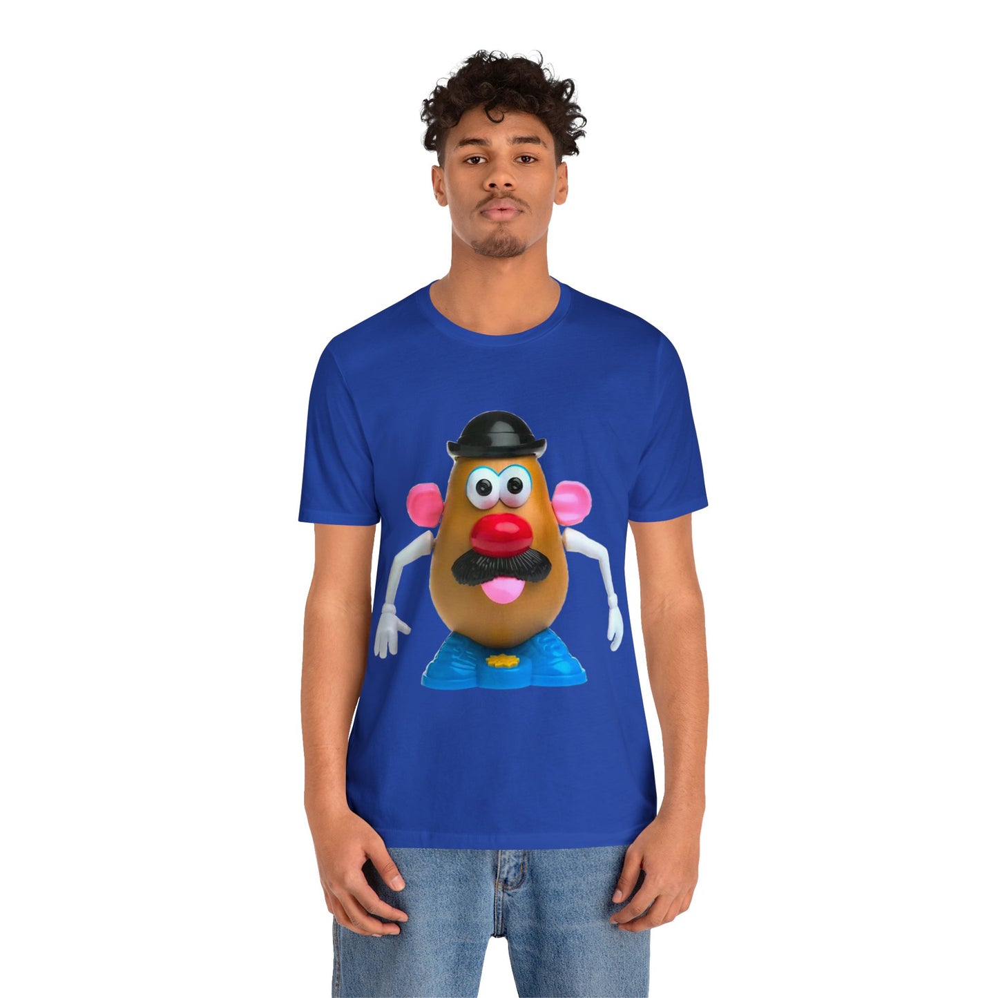 Classic Mr. Potato Head Retro Tee - Vintage Nostalgic Retro Iconic Childhood Character Shirt - Valentines Day Couple Toy Enthusiast Tshirt