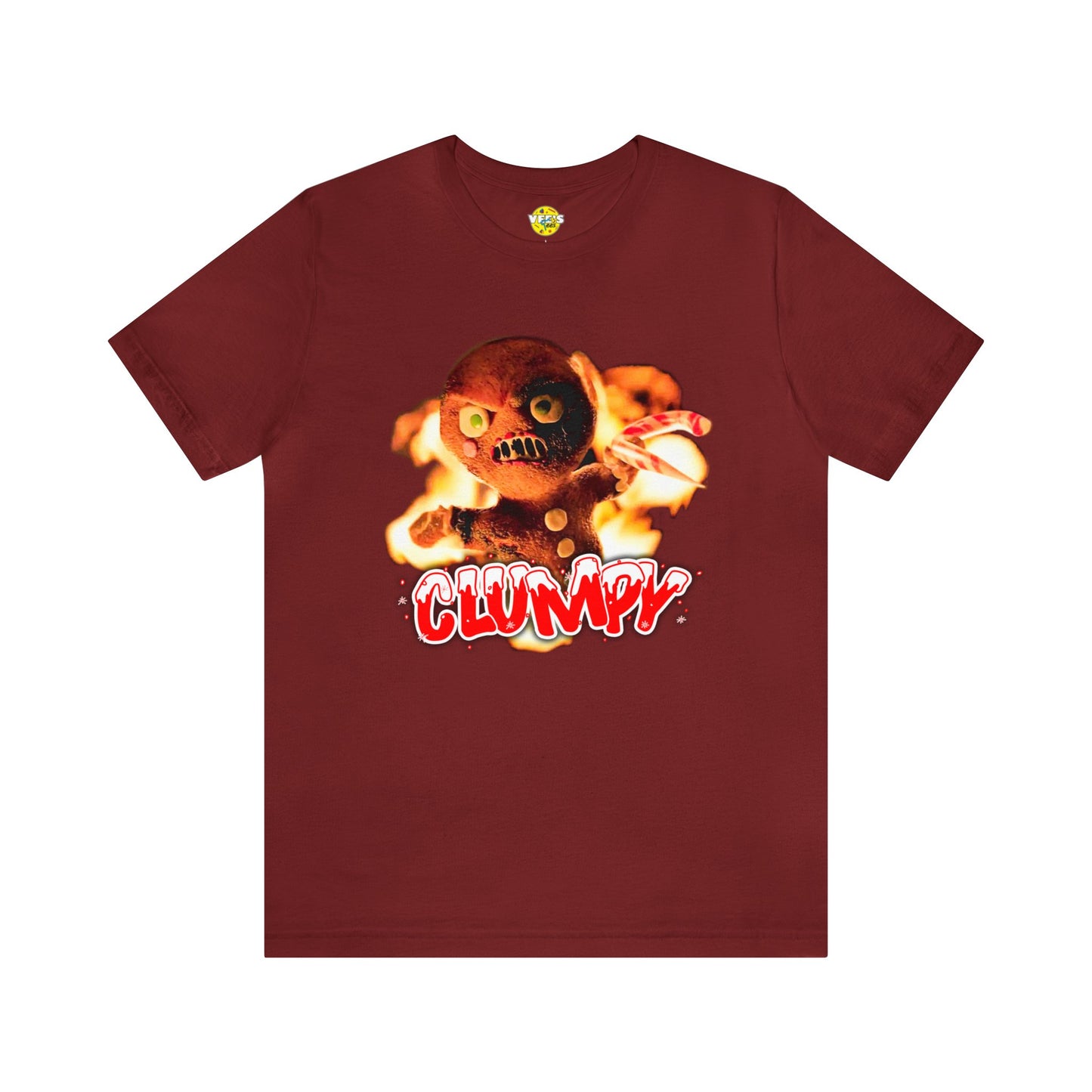 Krampus movie tshirt - Burning gingerbread man shirt - Krampus movie gingerbread man shirt - Horror movie gingerbread man shirt