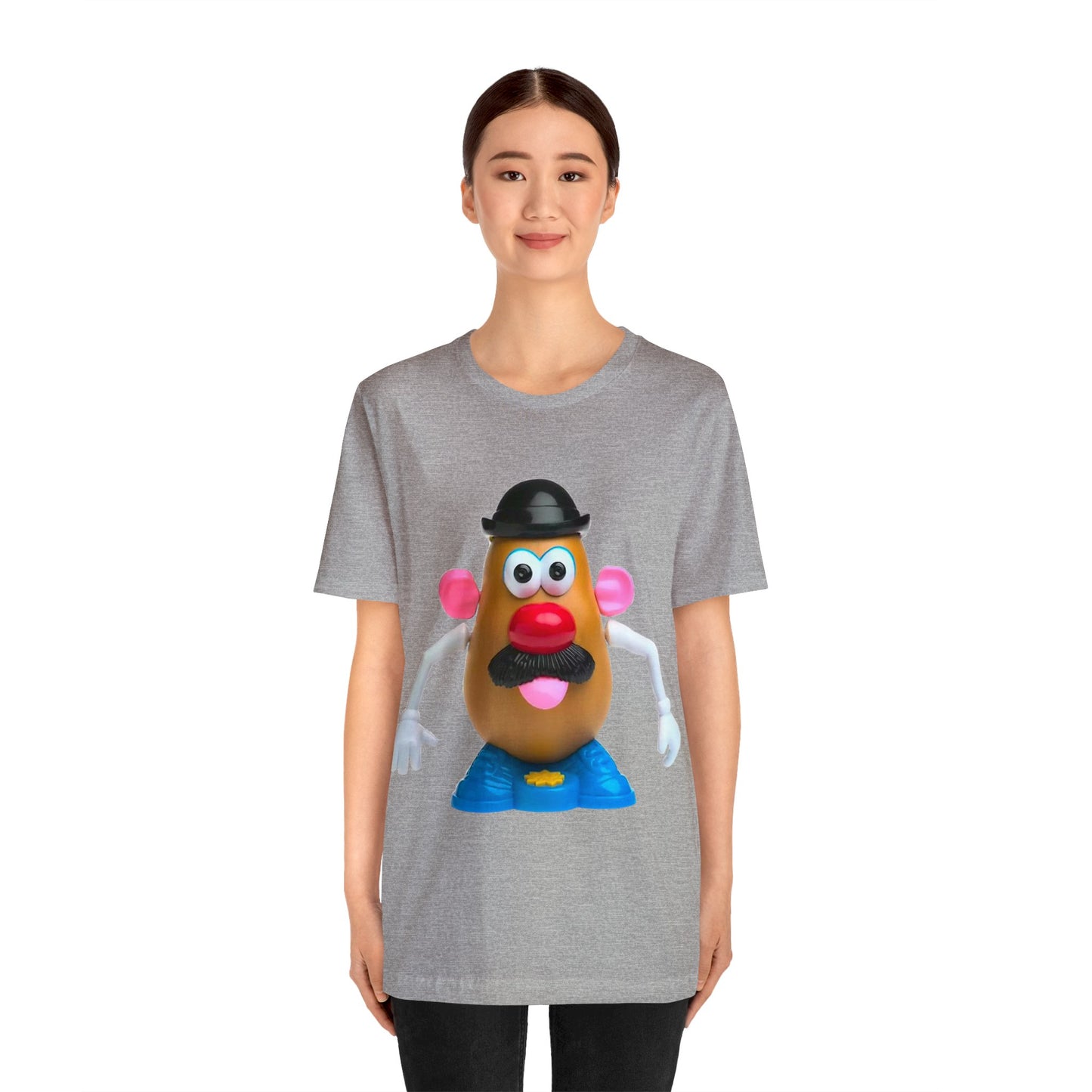 Classic Mr. Potato Head Retro Tee - Vintage Nostalgic Retro Iconic Childhood Character Shirt - Valentines Day Couple Toy Enthusiast Tshirt