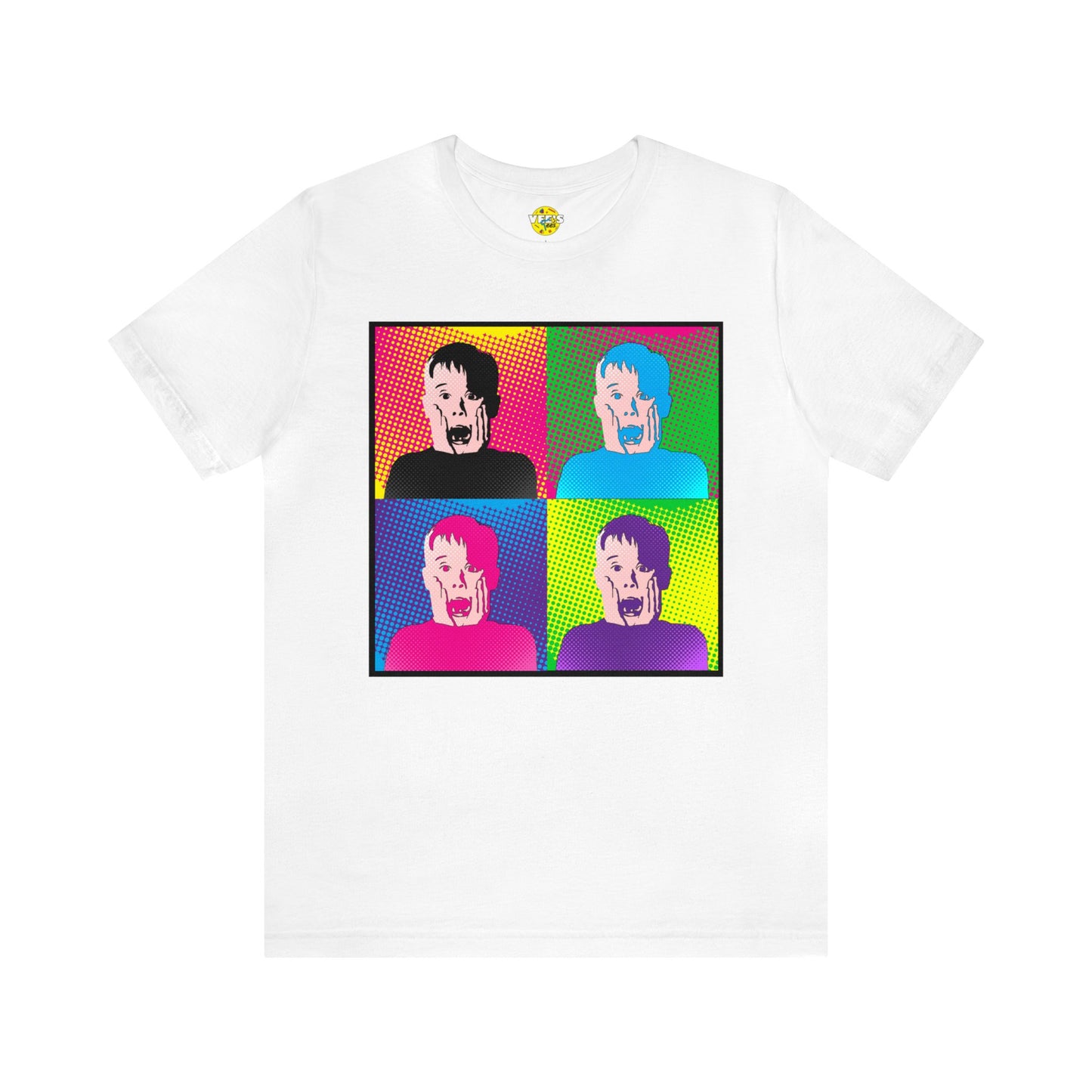 Home Alone Pop Art tshirt - Kevin McCallister Pop Art tshirt - Home Alone short sleeve tshirt - Christmas Home Alone tshirt